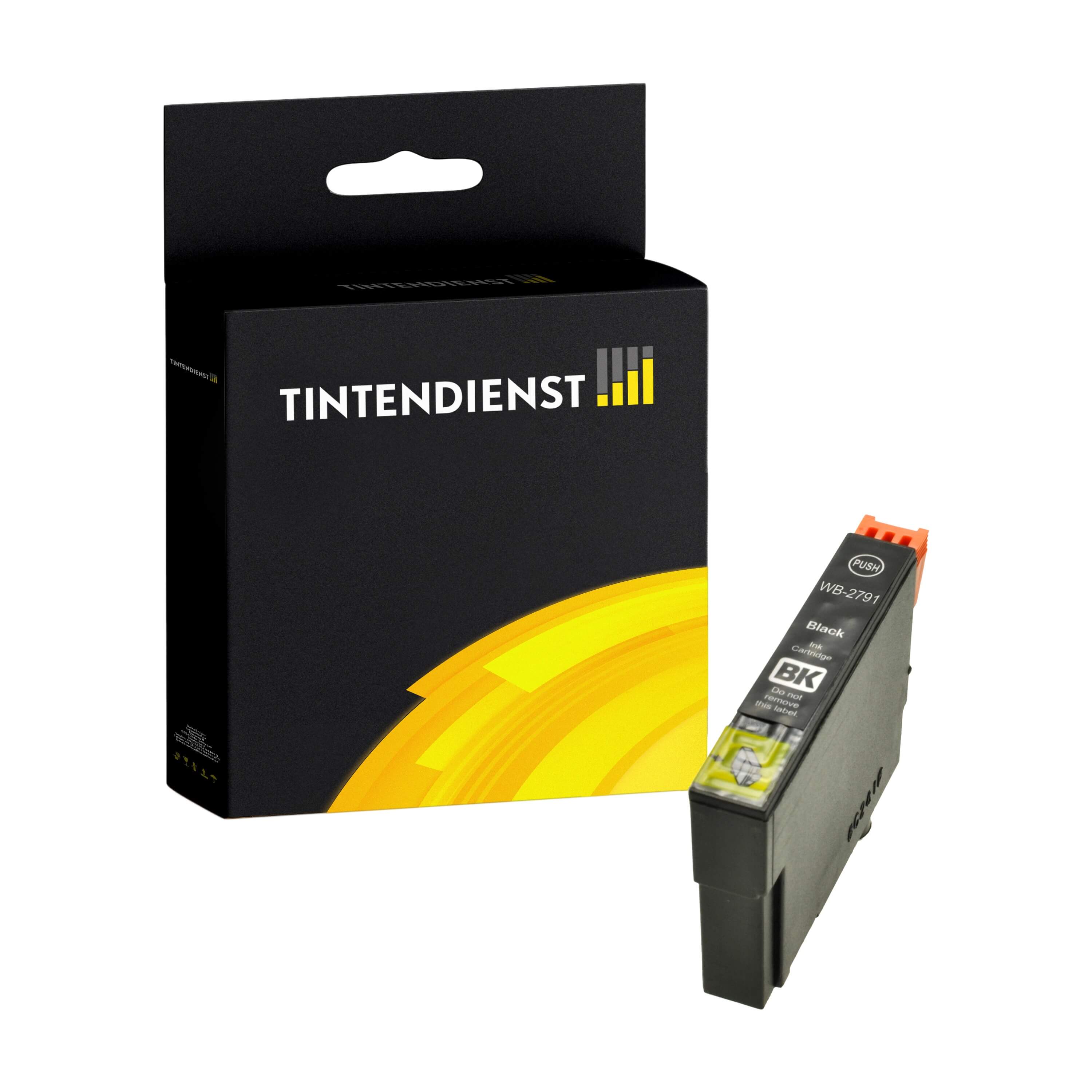 Tintendienst kompatibel für Epson Tintenpatrone C13T27914010 / 27XXL Schwarz [XXL Füllmenge]