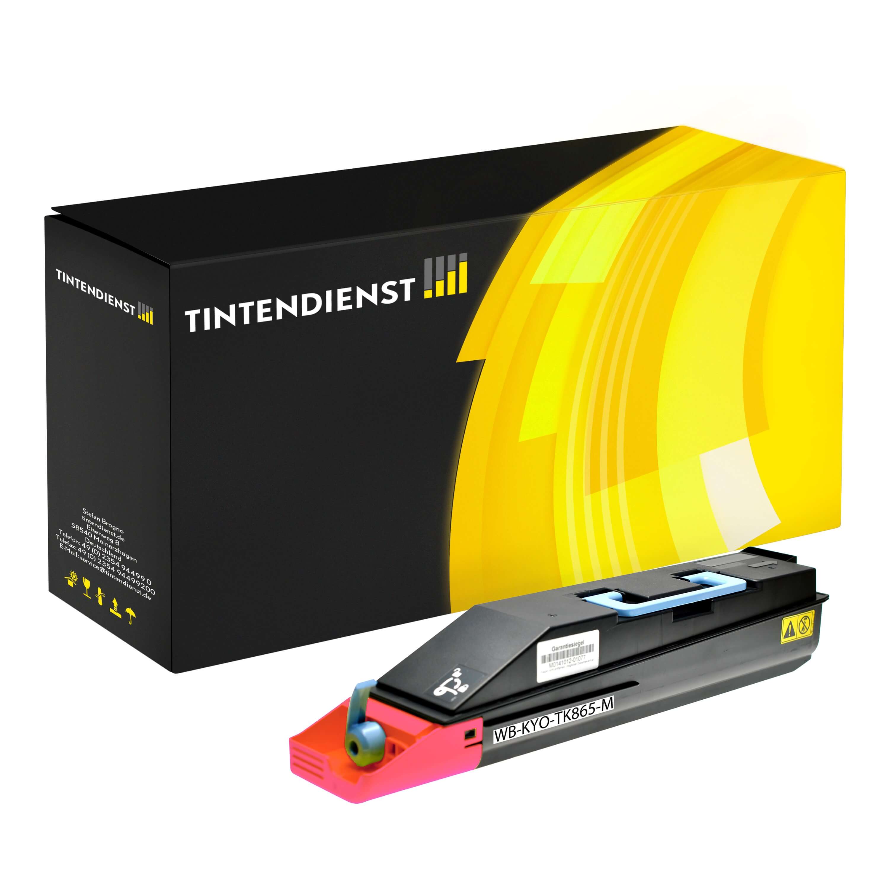 Toner kompatibel zu Kyocera TK-865M, magenta