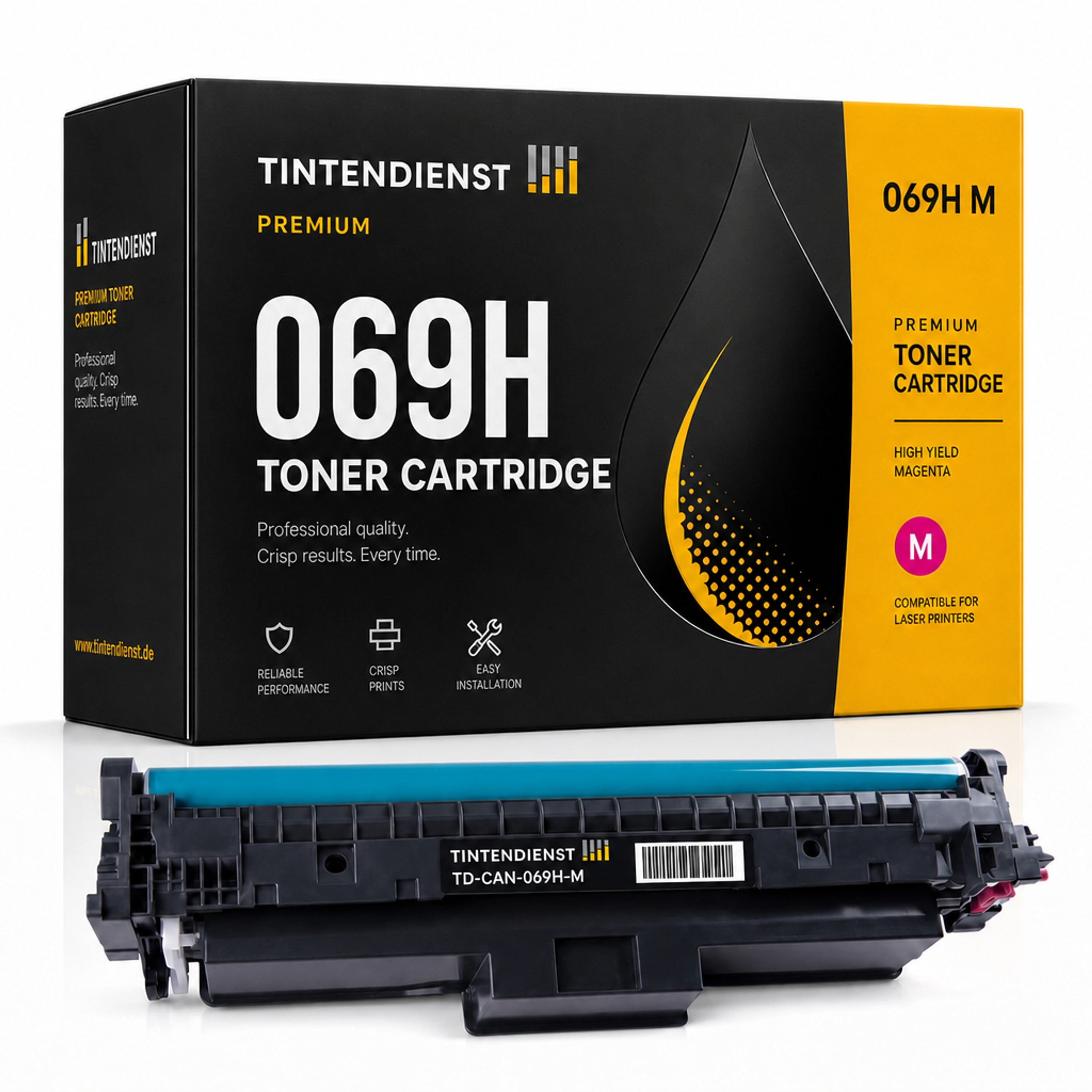 Toner kompatibel zu Canon 069H, magenta