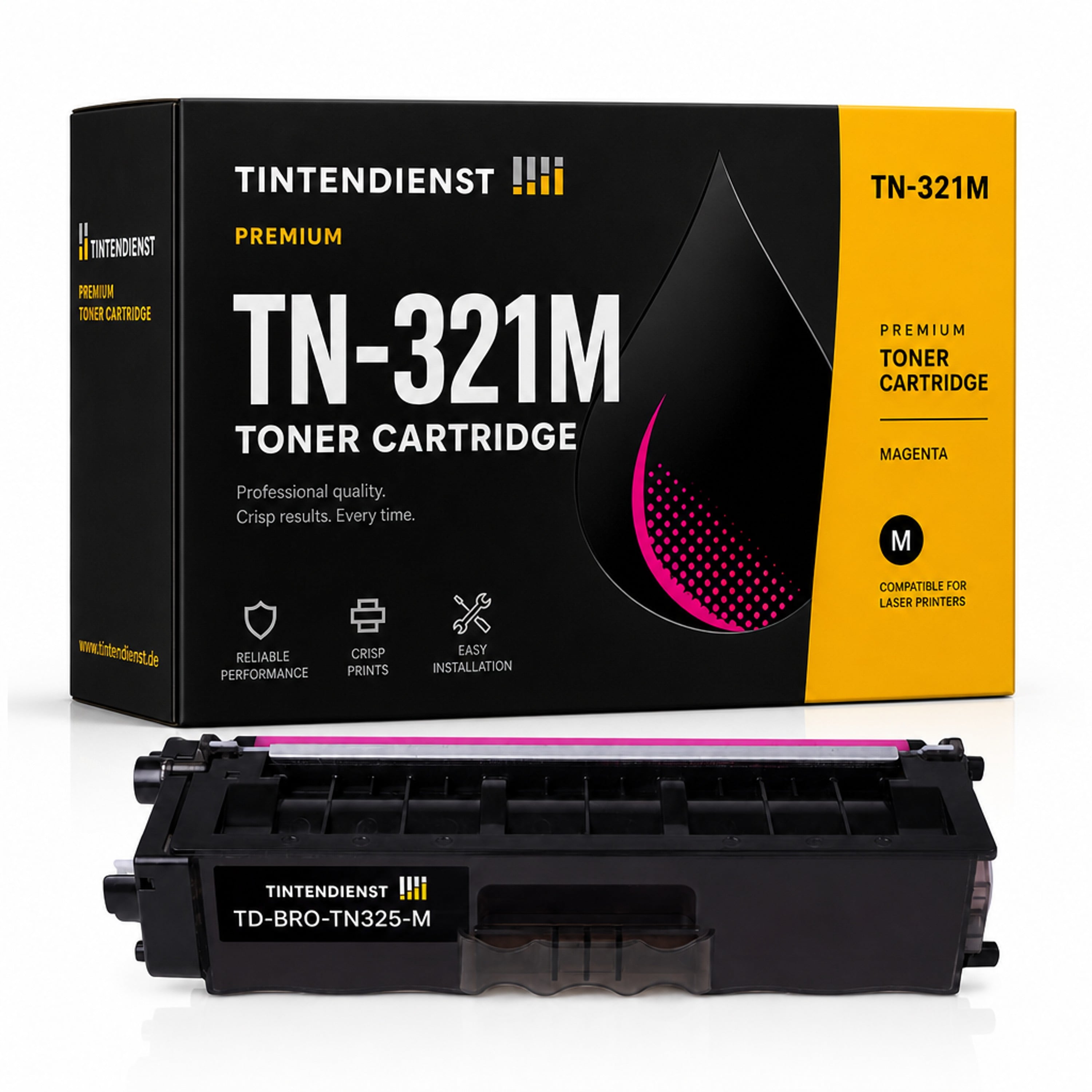 Toner kompatibel zu Brother TN-321M, magenta