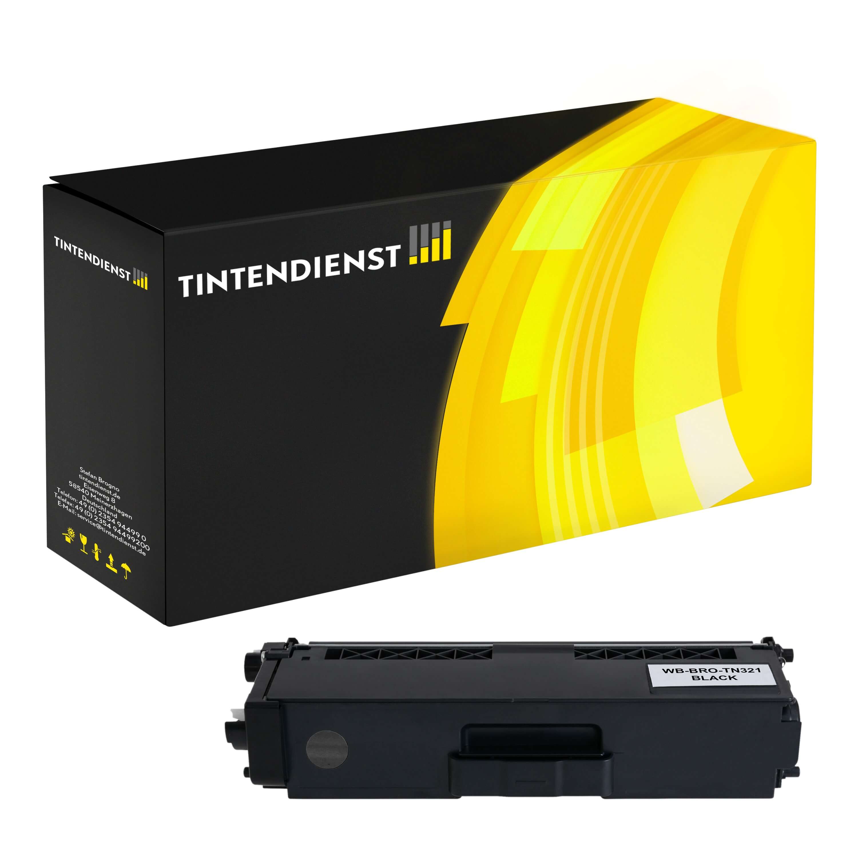 Toner kompatibel zu Brother TN-321BK, schwarz