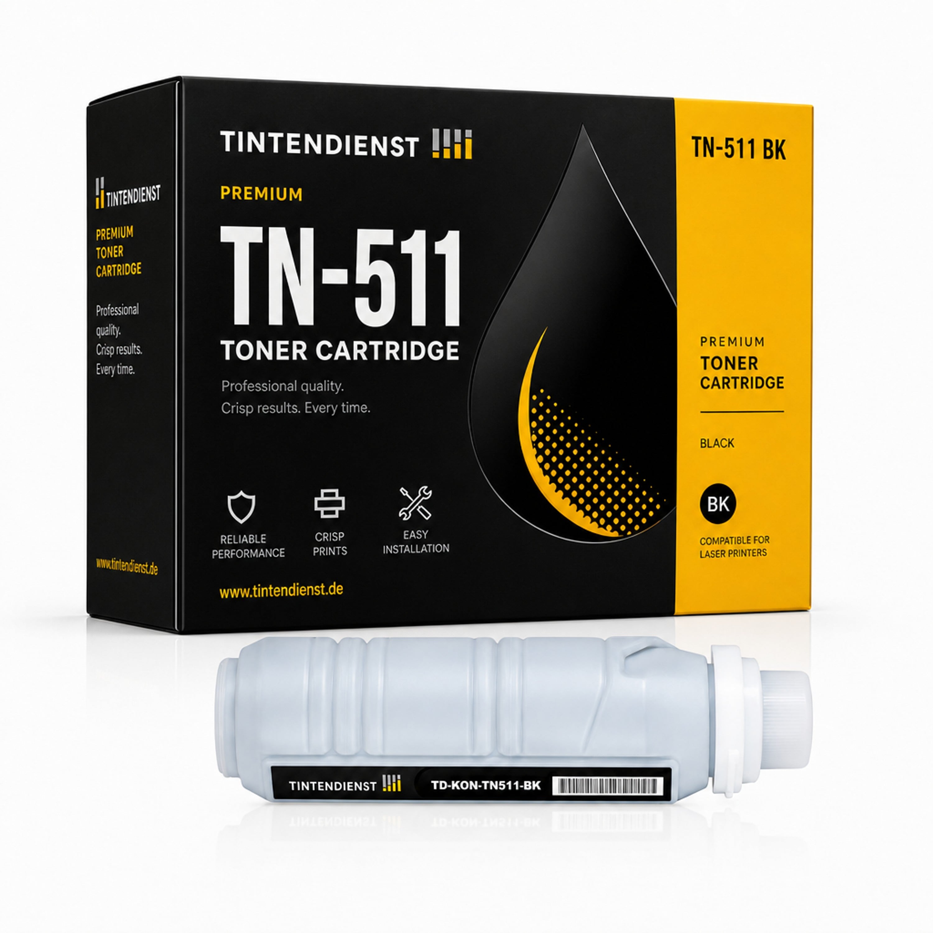 Toner kompatibel zu Konica Minolta TN-511, schwarz