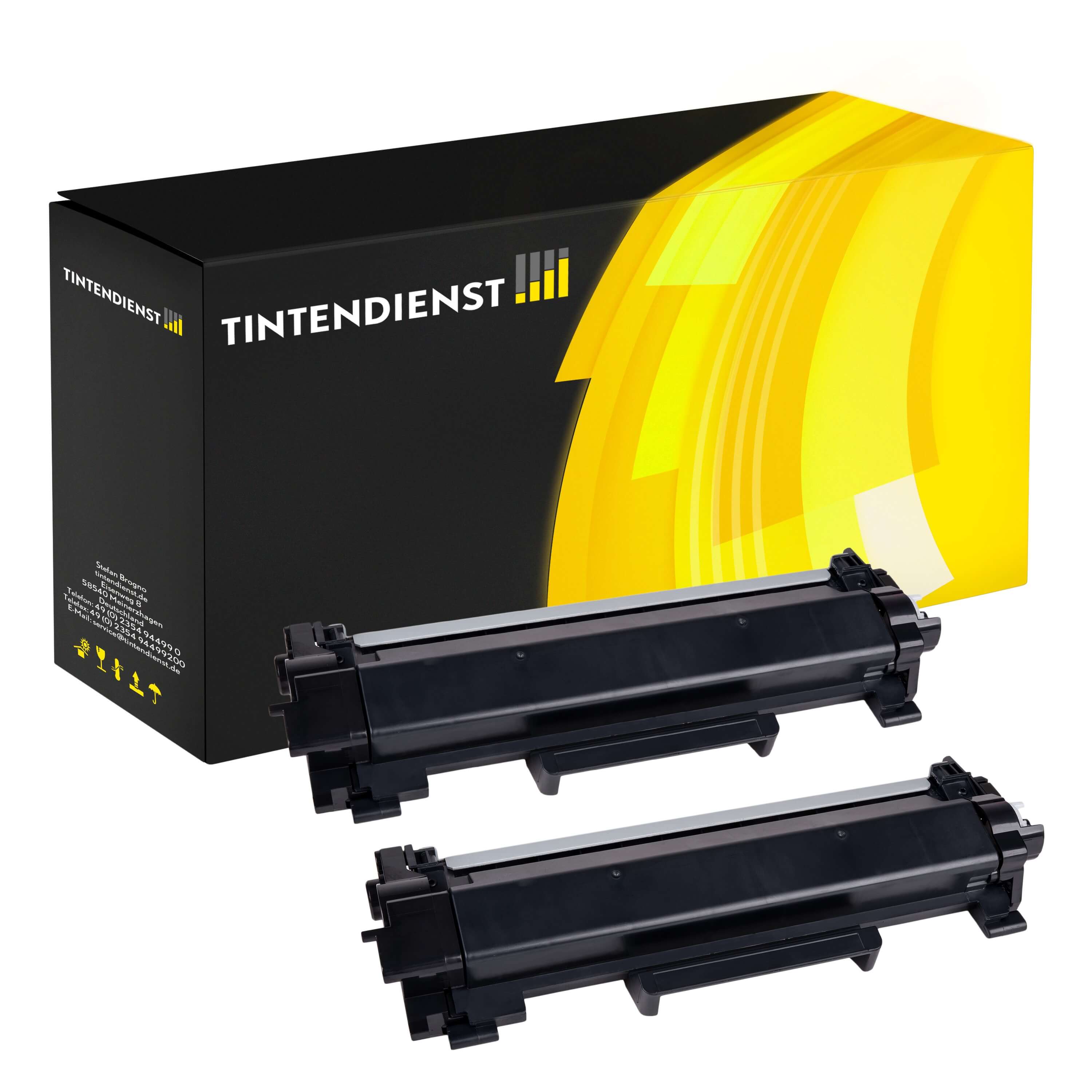 Tintendienst Set 2 Toner Brother TN2420TWIN bk