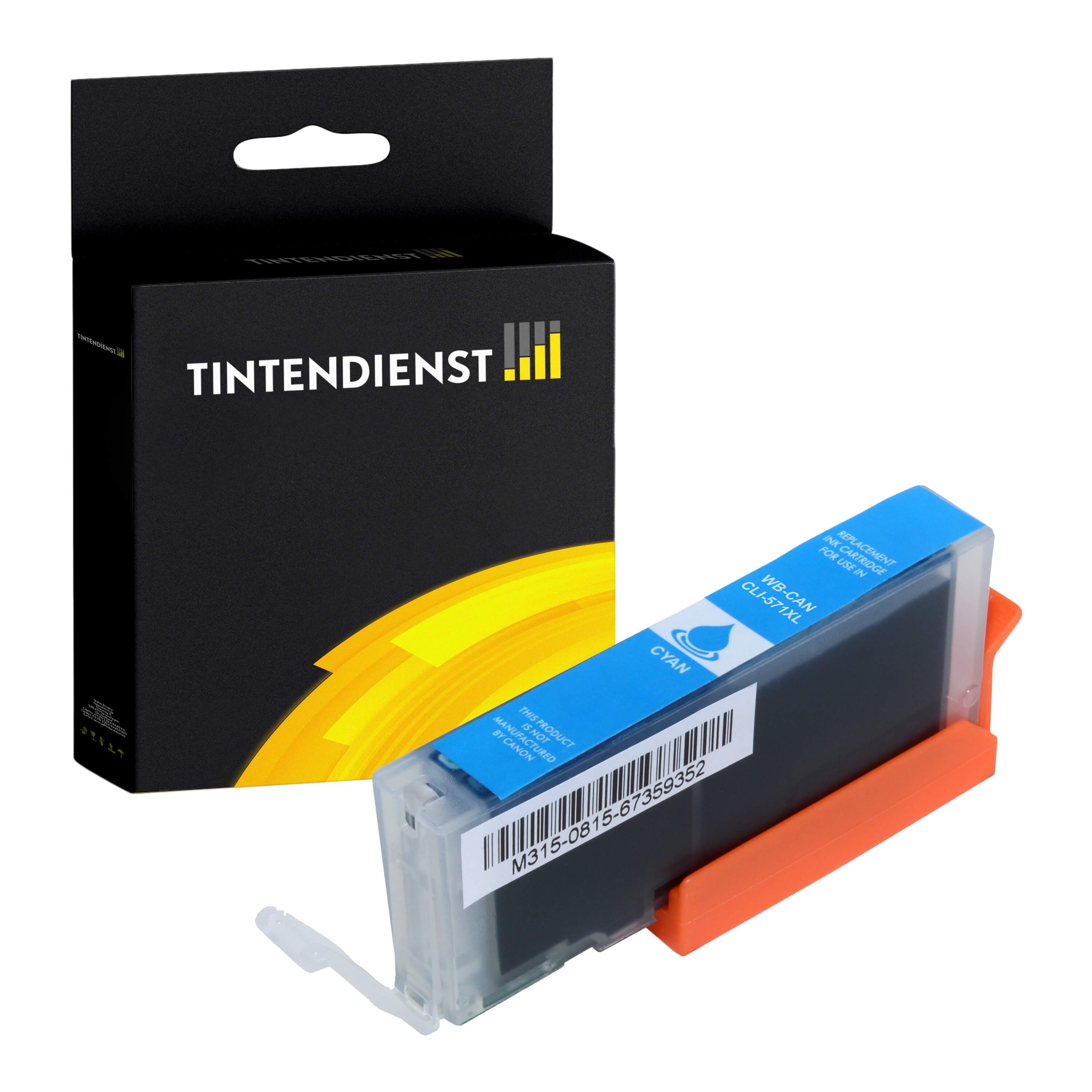 Canon CLI-571CXL Druckerpatrone (0332C001) cyan – Tintendienst kompatibel