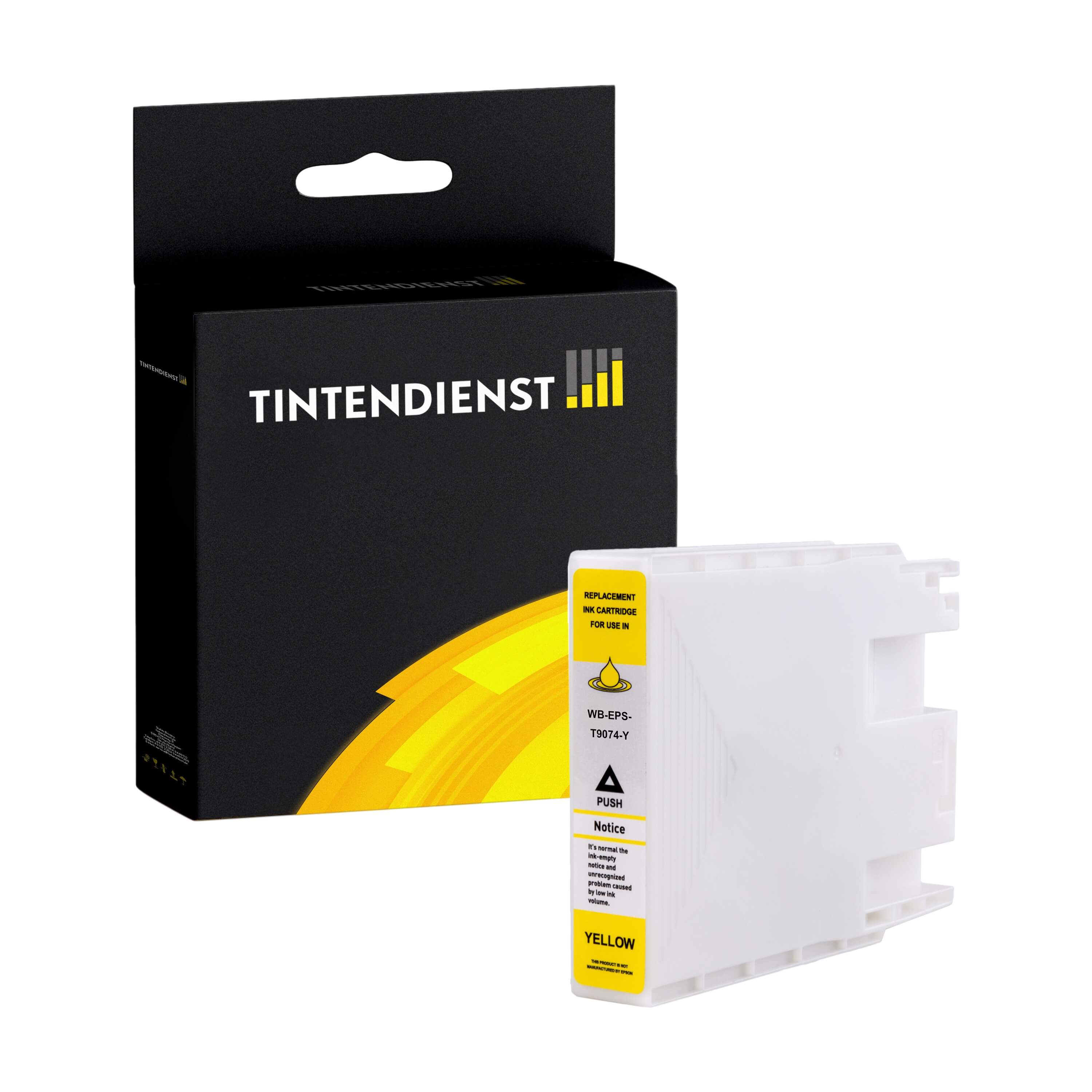 Druckerpatrone kompatibel zu Epson T9074, gelb