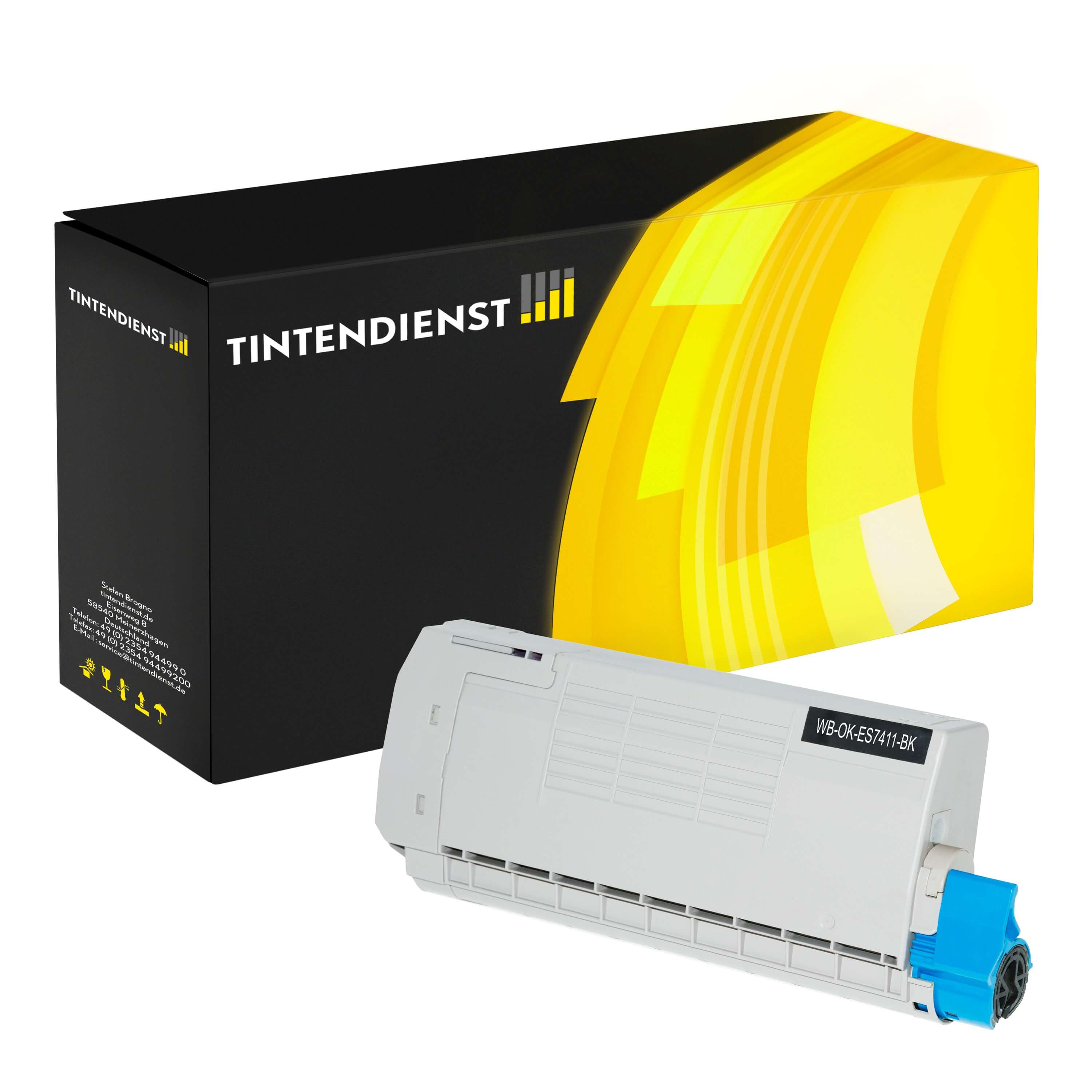 Toner kompatibel zu OKI 44318620, schwarz