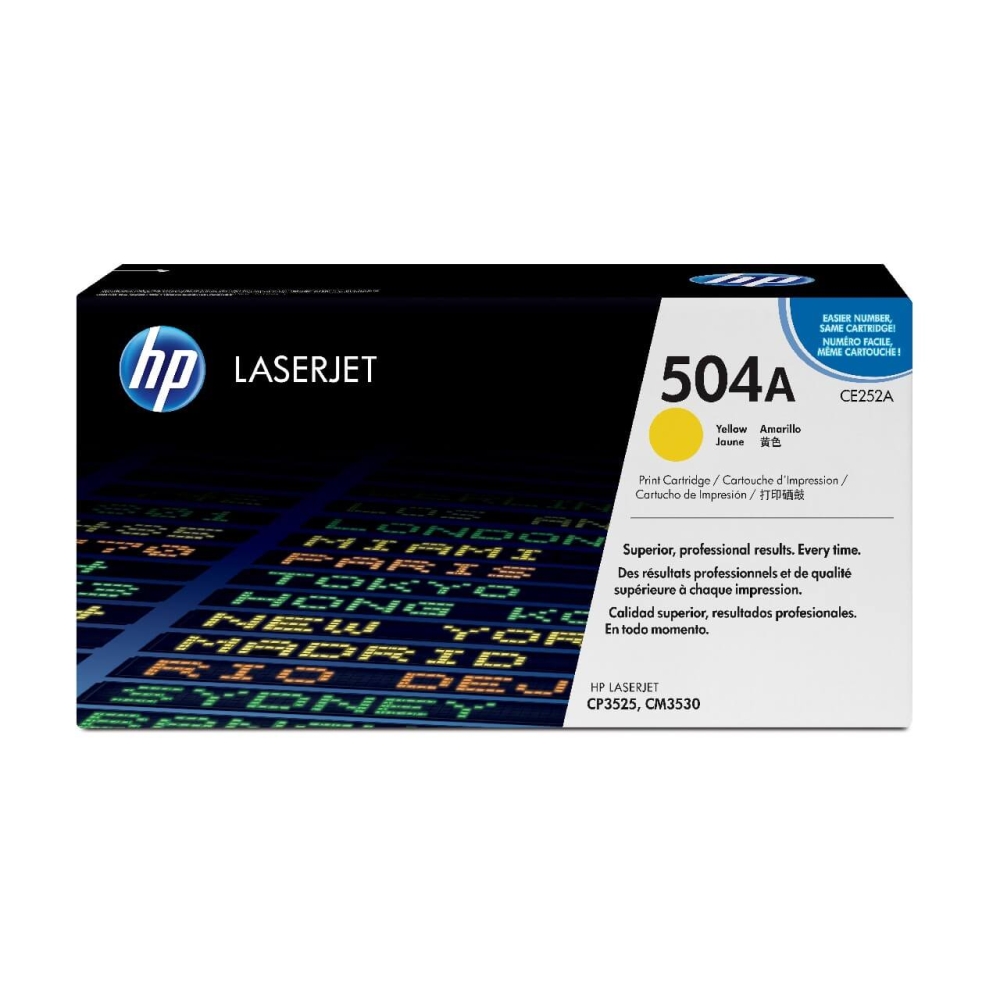 Original HP Toner CE252A/504A y