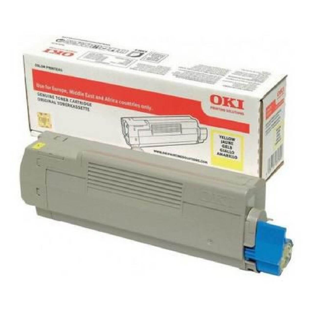 Original OKI Toner 46471101 Gelb