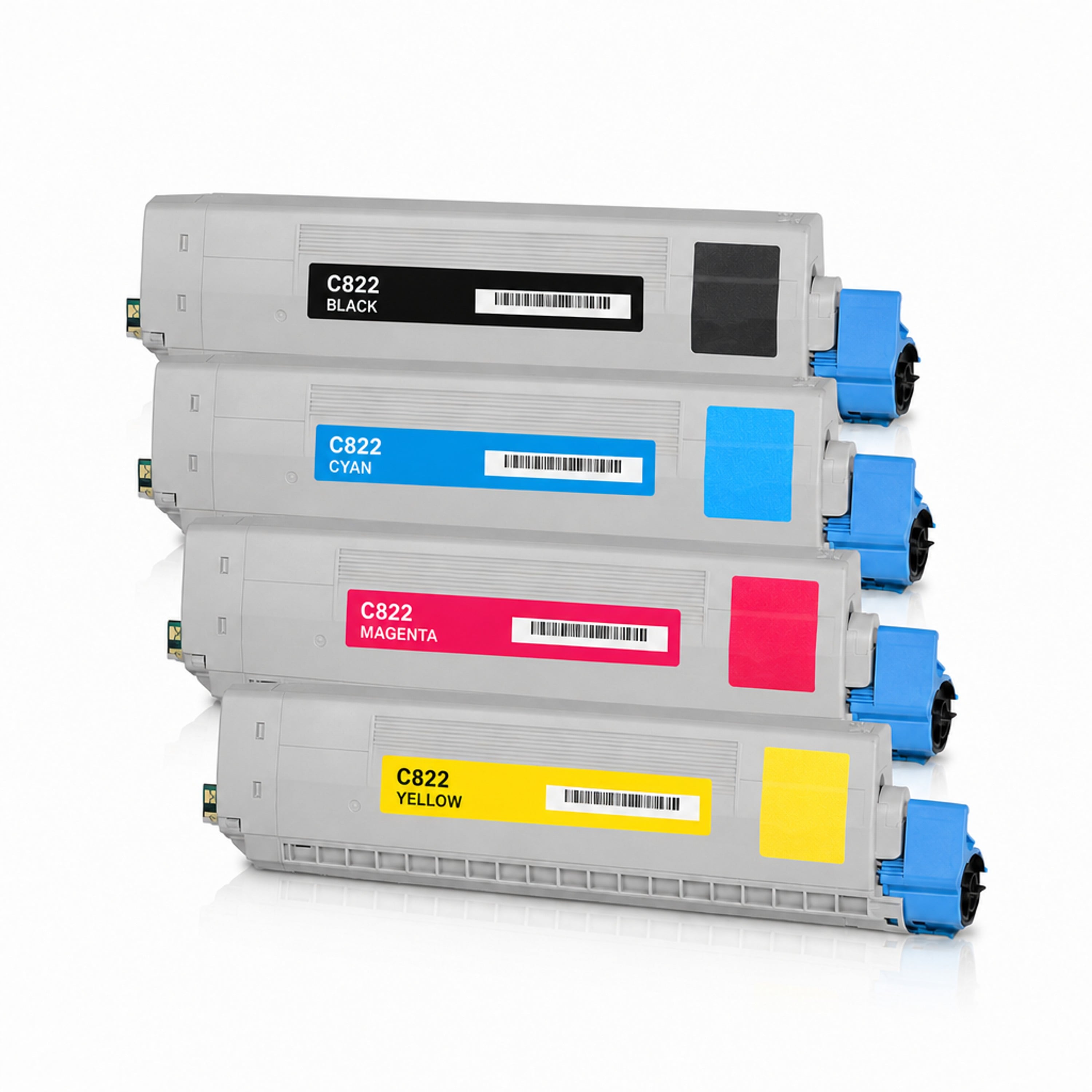 Multipack - Toner ersetzt OKI 44844613, 4 Toner
