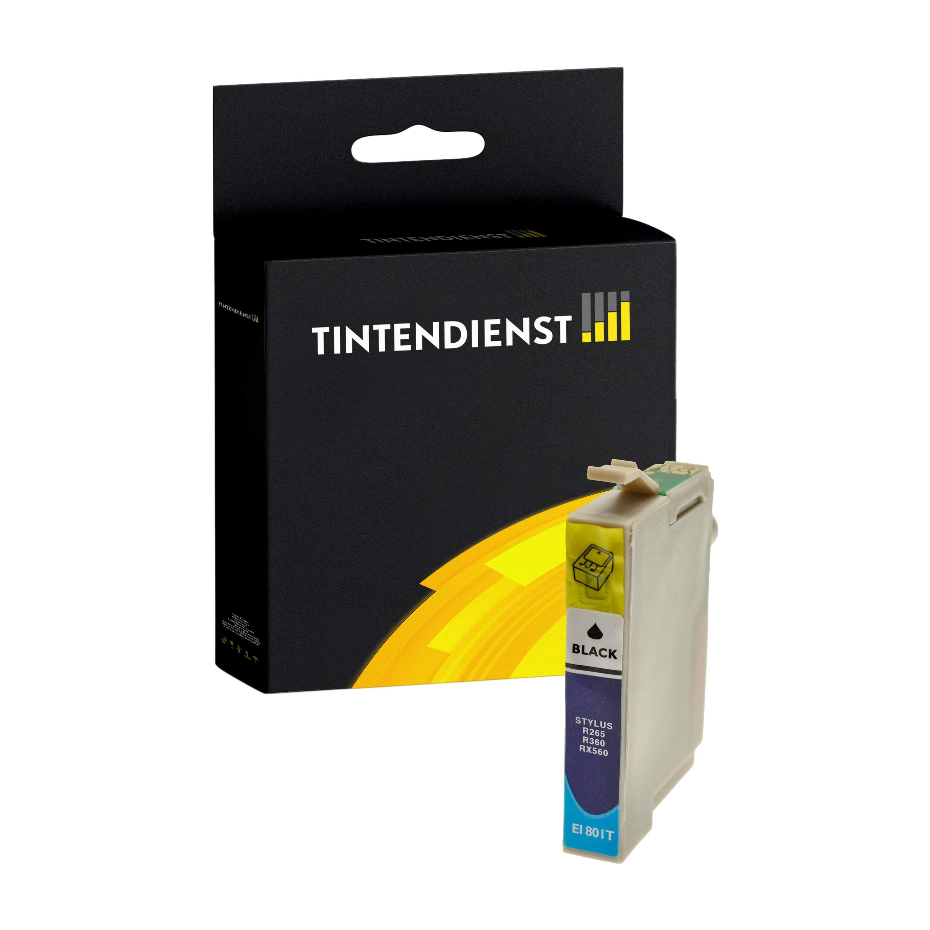 Epson T0801 Druckerpatrone (C13T08014011) schwarz – Tintendienst kompatibel