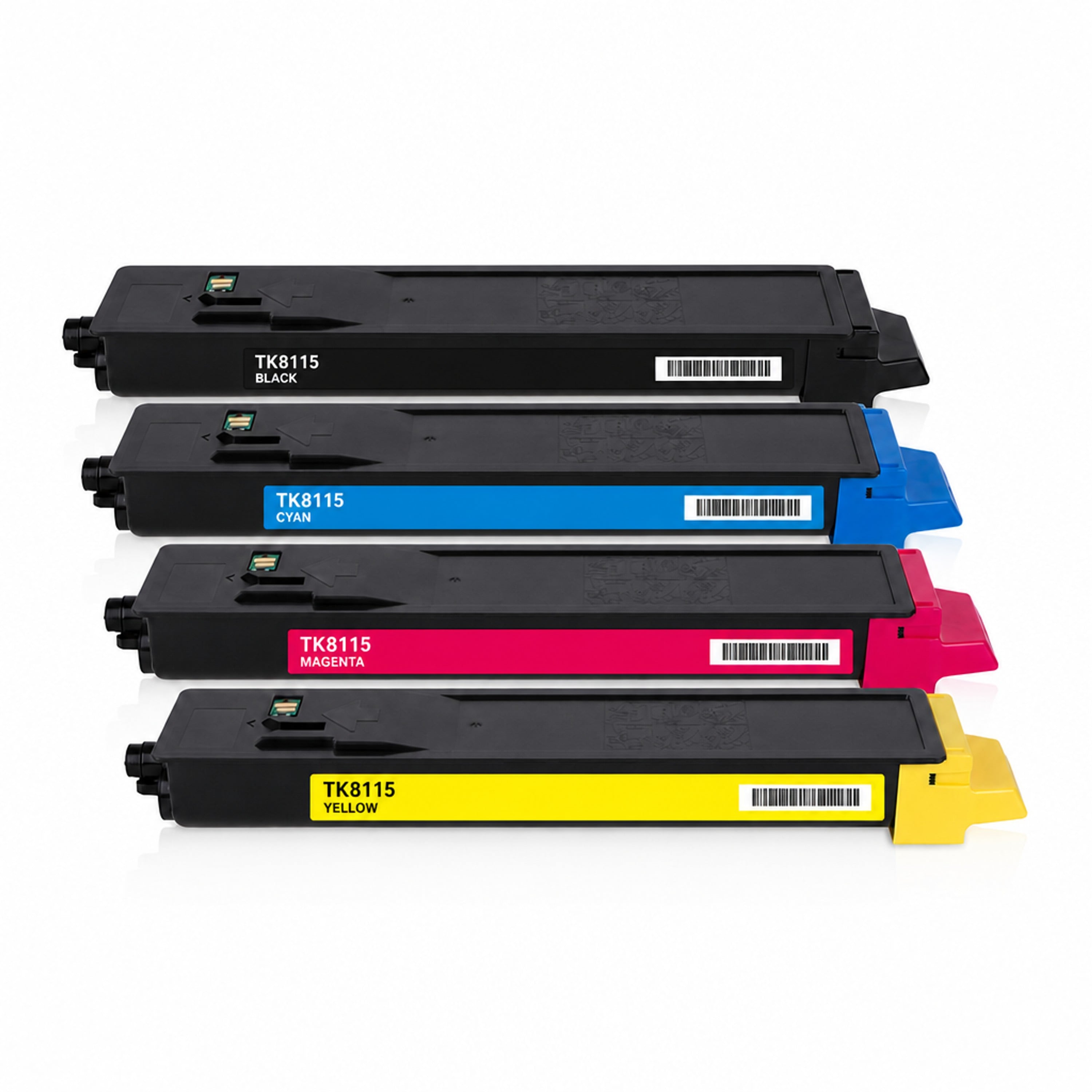 Multipack - Toner ersetzt Kyocera 1T02P30NL0, 4 Toner