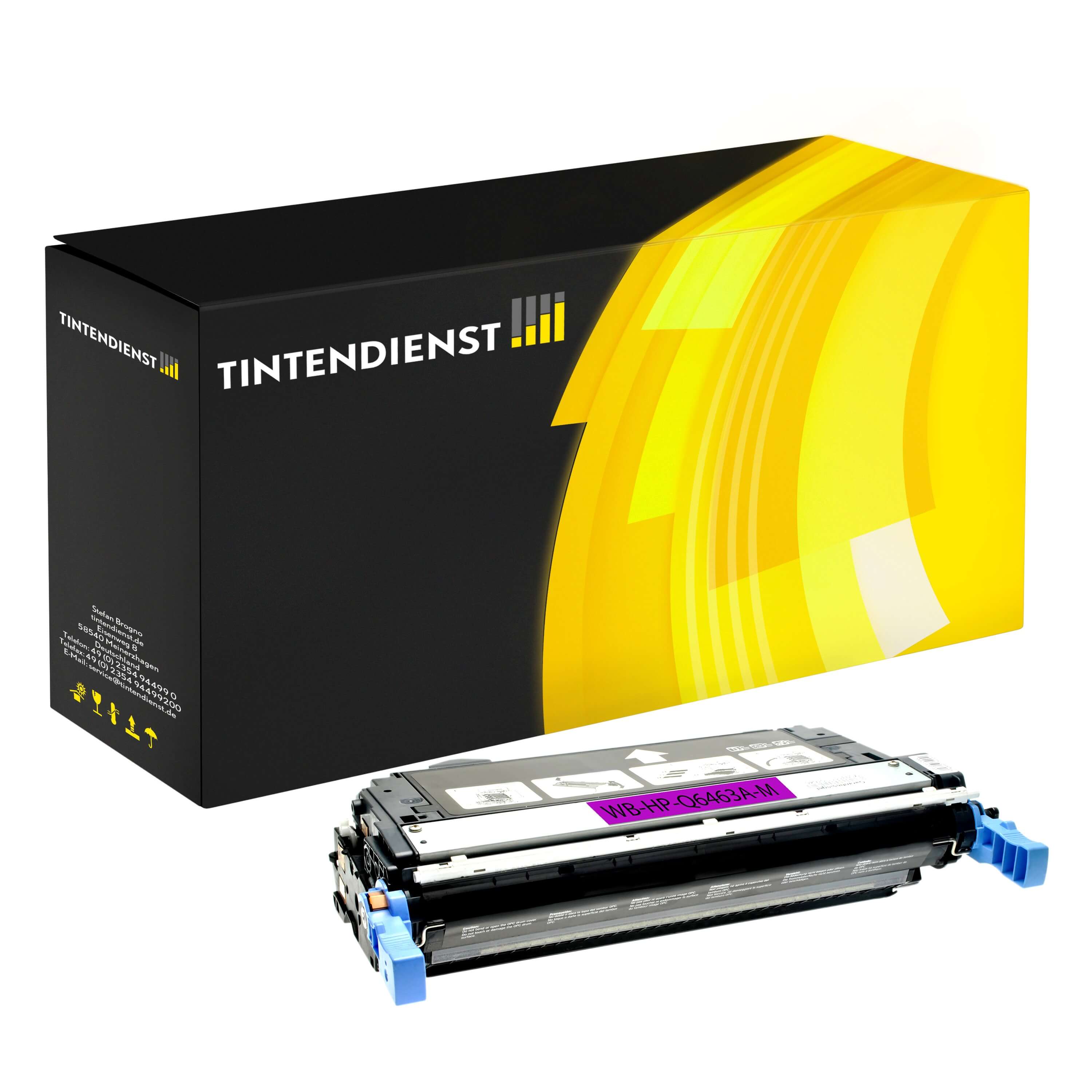 Toner kompatibel zu HP 644A, magenta