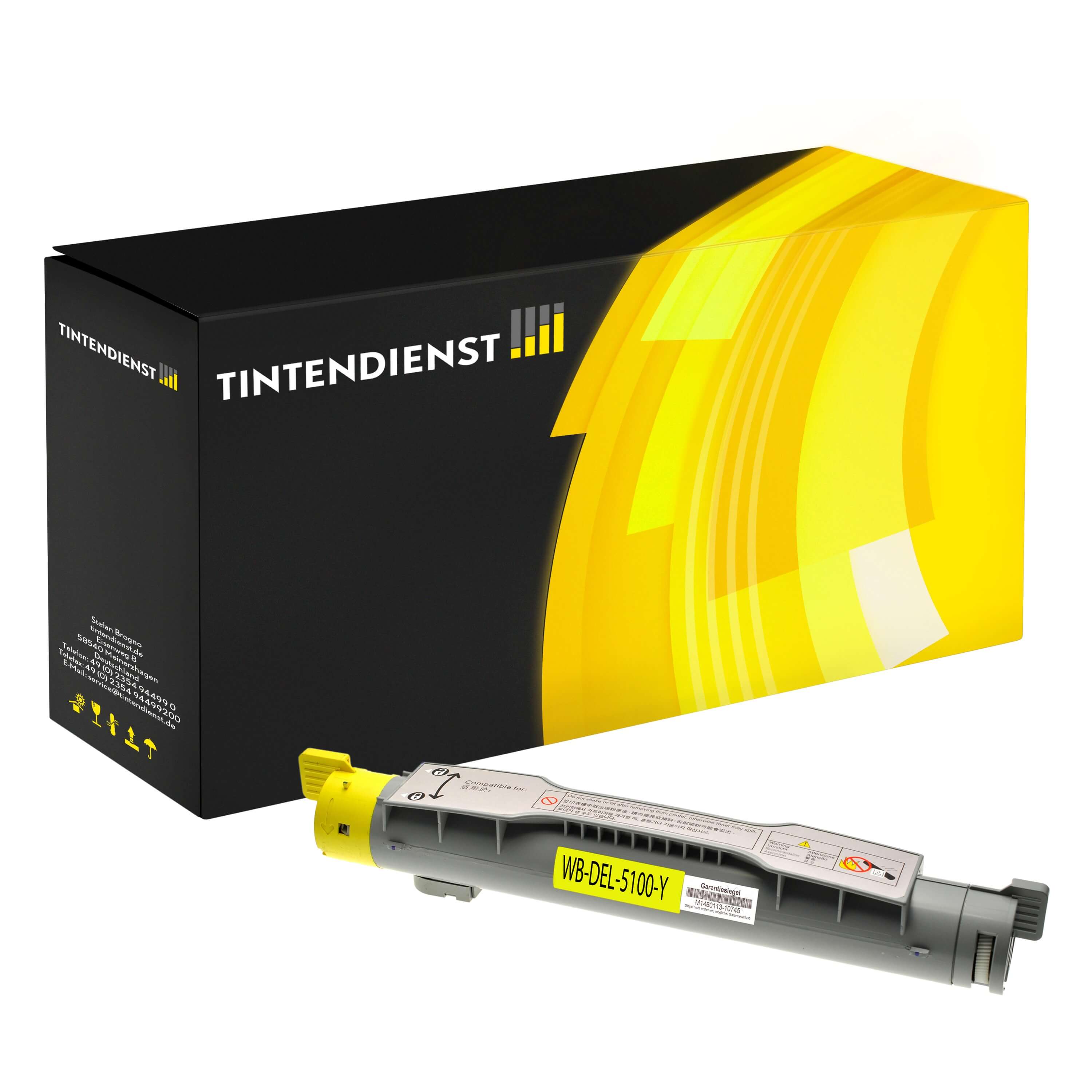 Toner kompatibel zu Dell G5774, gelb