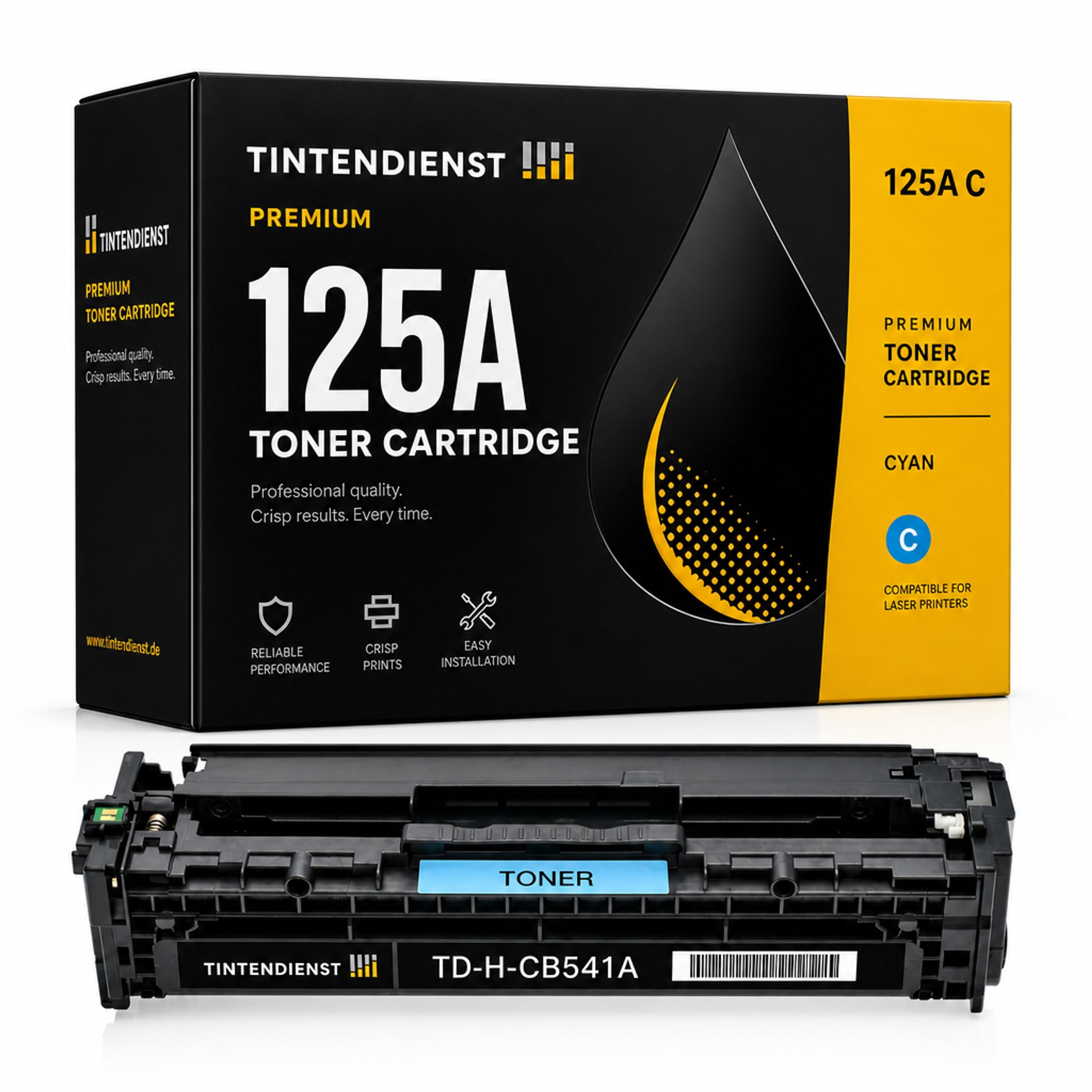 Toner kompatibel zu HP 125A, cyan