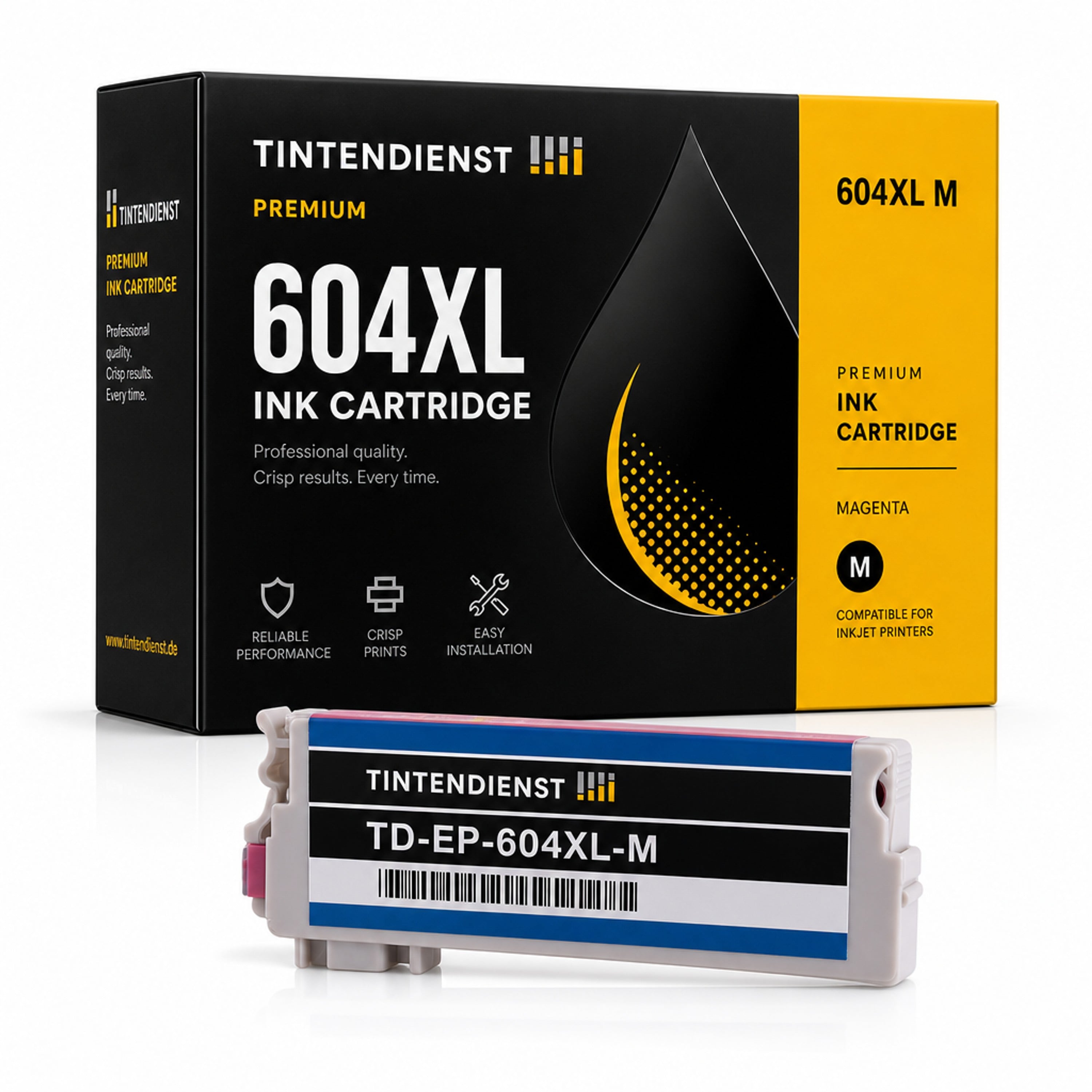 Druckerpatrone kompatibel zu Epson 604XL, magenta