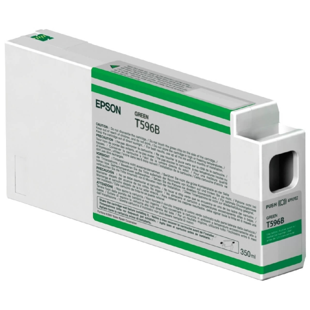 Original Epson Tintenpatrone C13T596B00 / T596B Grün