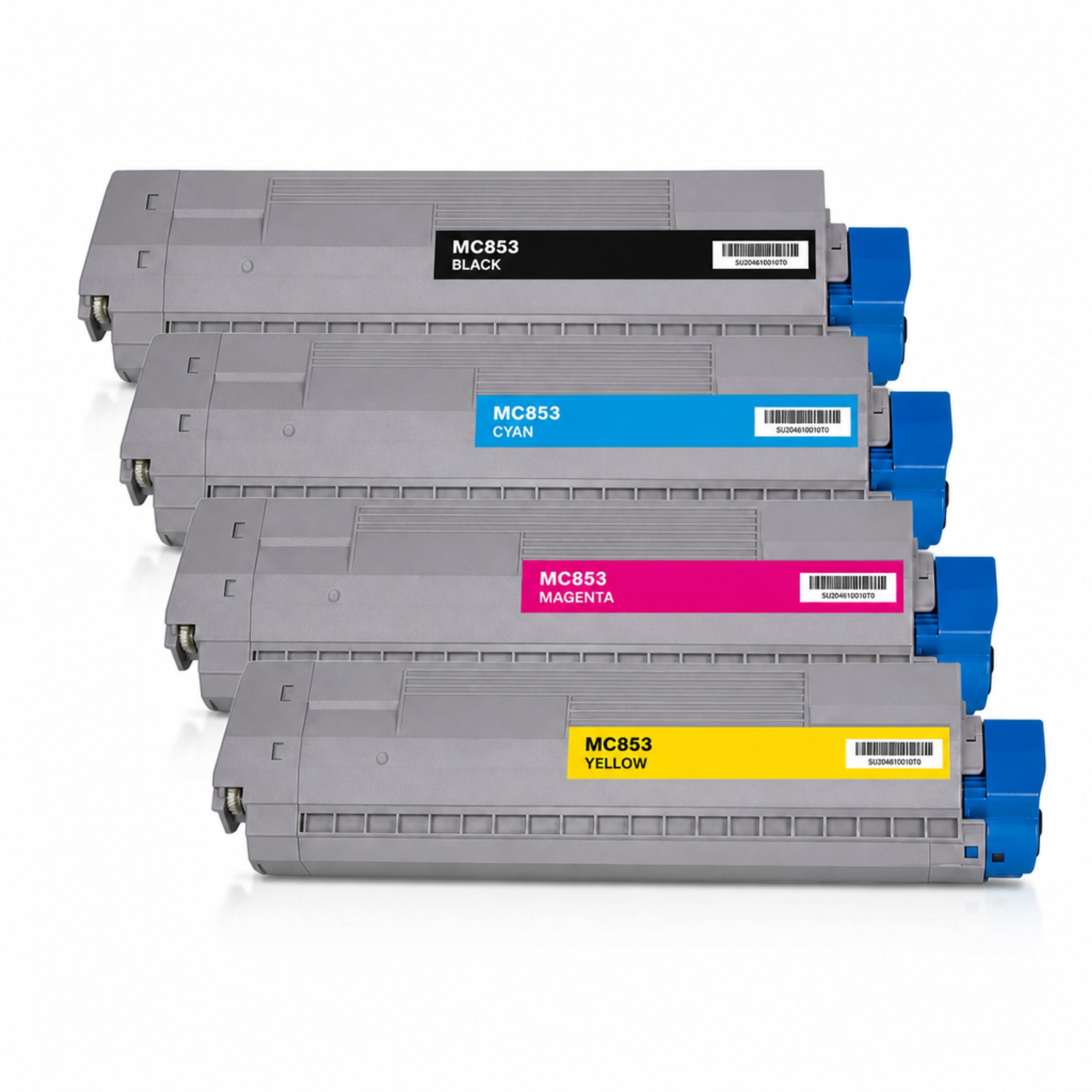 Multipack - Toner ersetzt OKI 45862837, 4 Toner