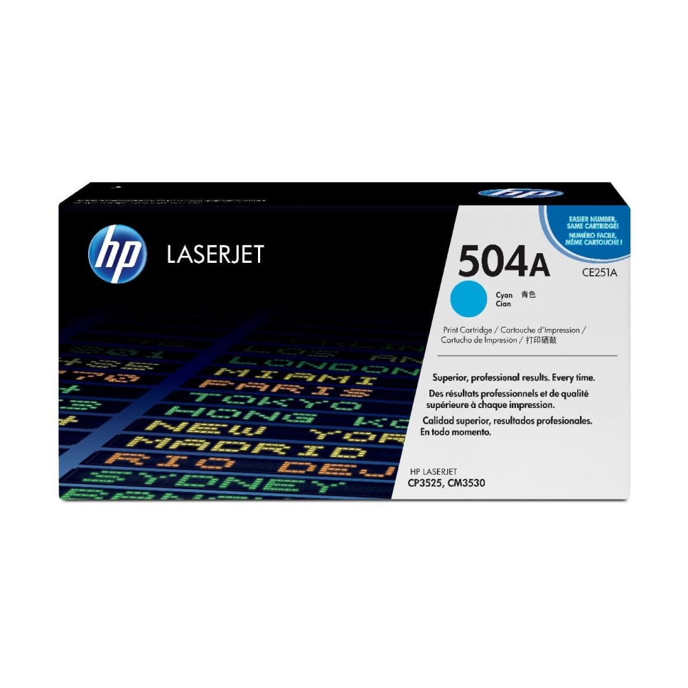 Original Toner für HP 504A CE251A