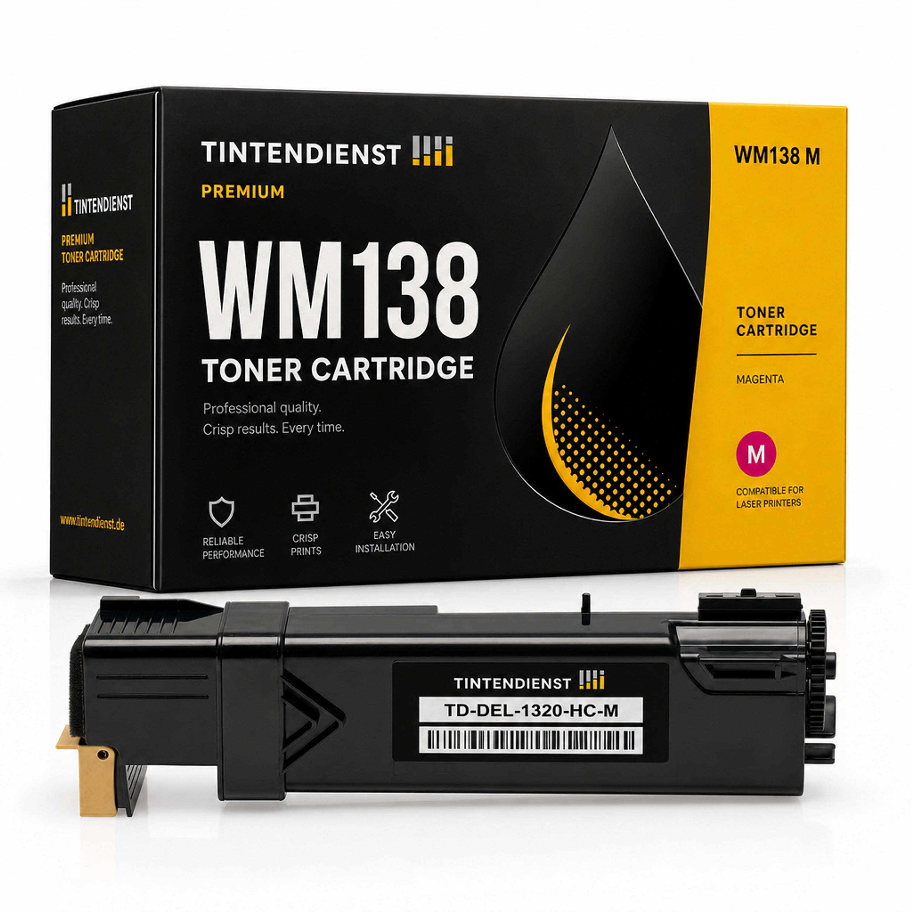 Toner kompatibel zu Dell WM138, magenta