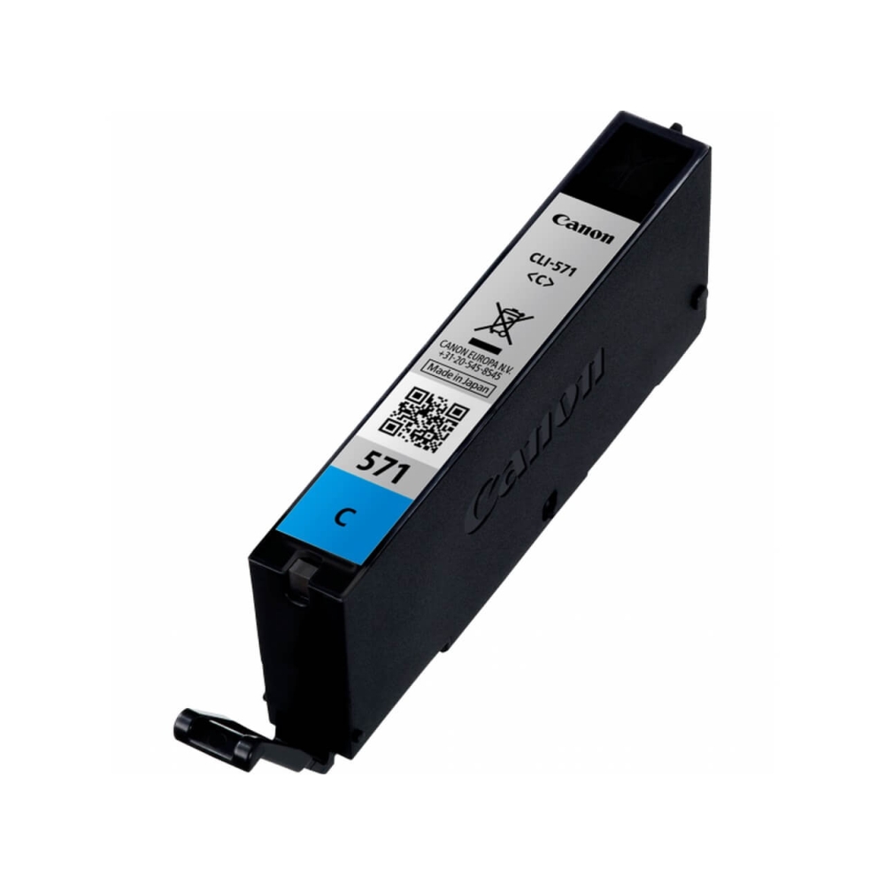 Original Canon Tintenpatrone 0386C001 / CLI-571C Cyan
