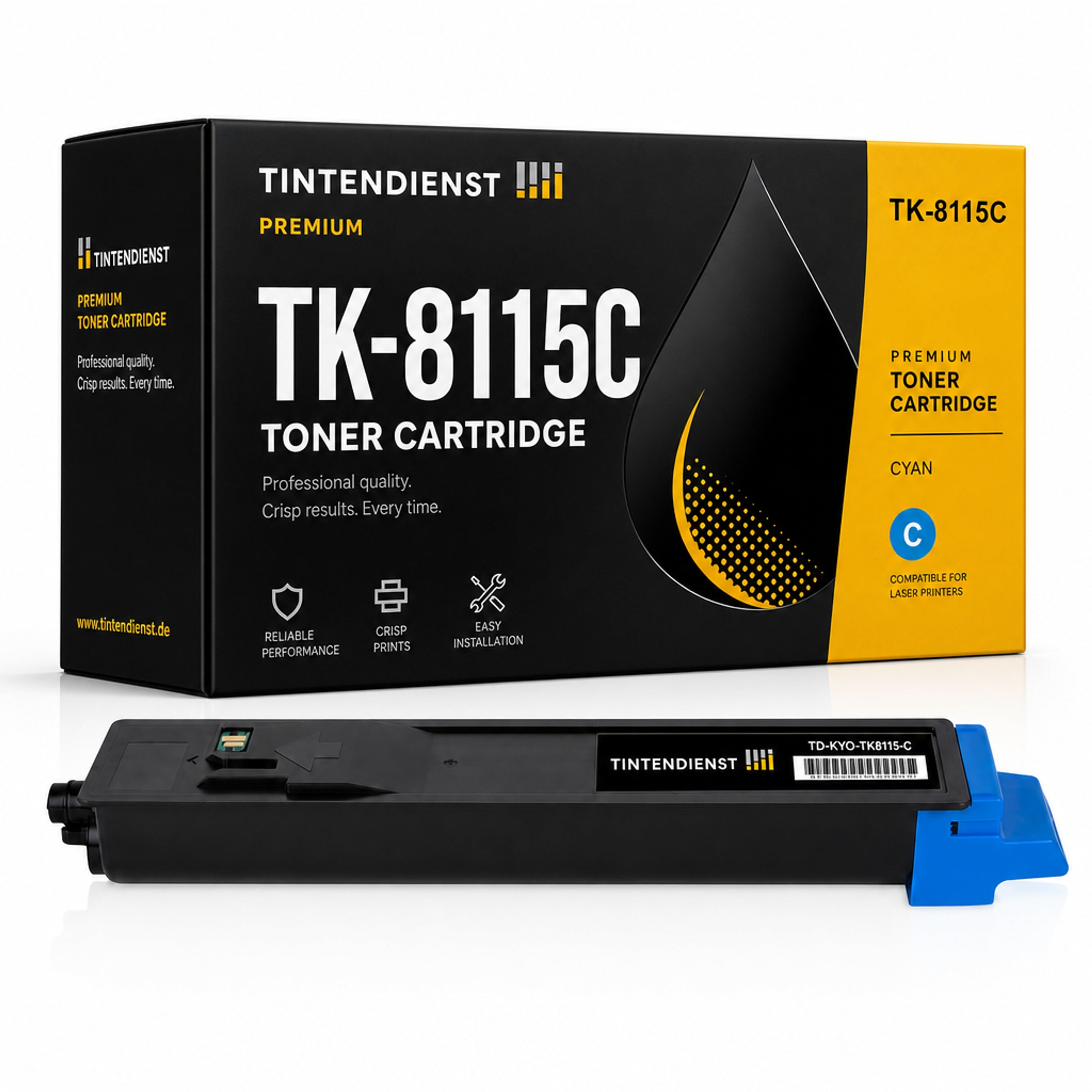 Toner kompatibel zu Kyocera TK-8115C, cyan