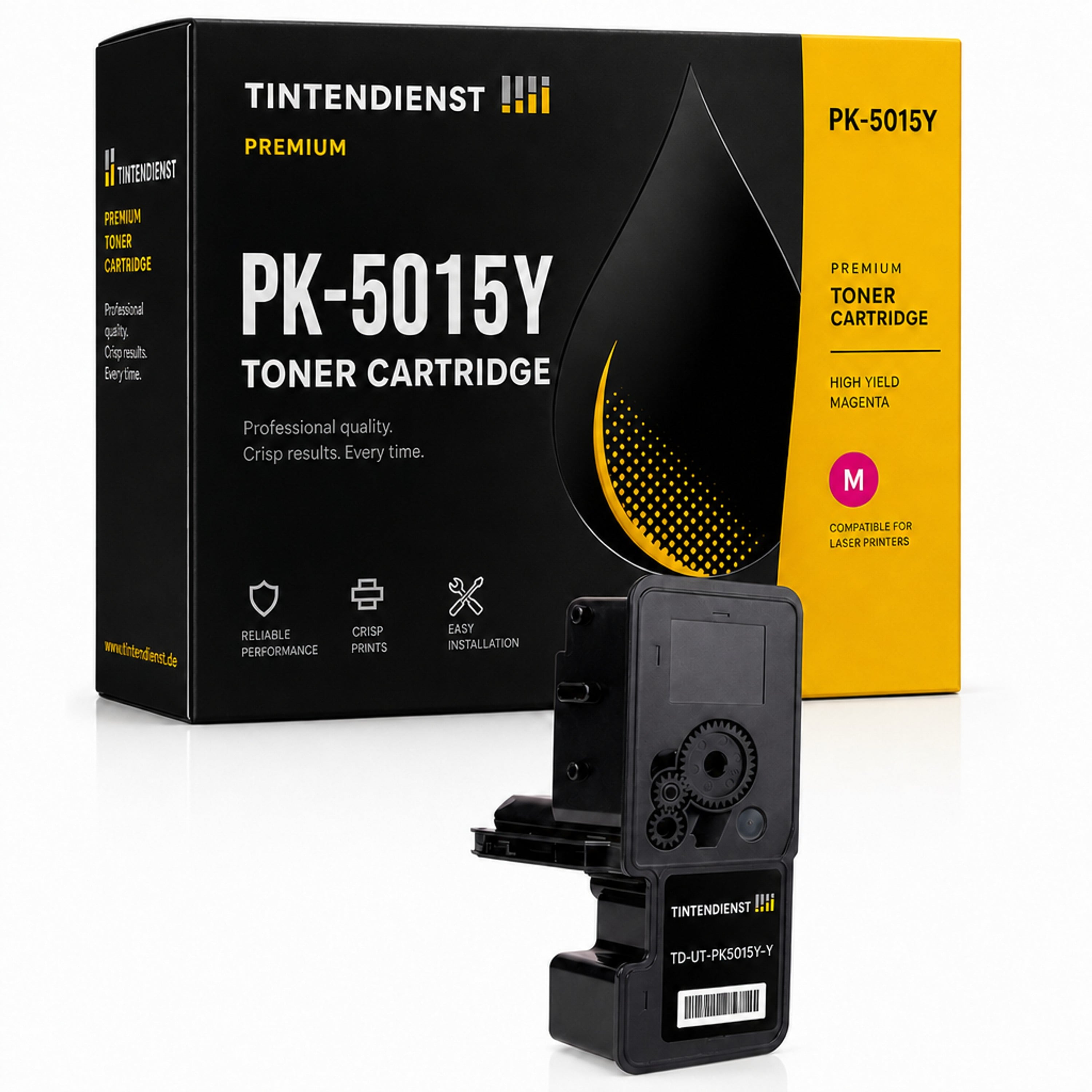 Toner kompatibel zu Utax PK-5015Y, gelb
