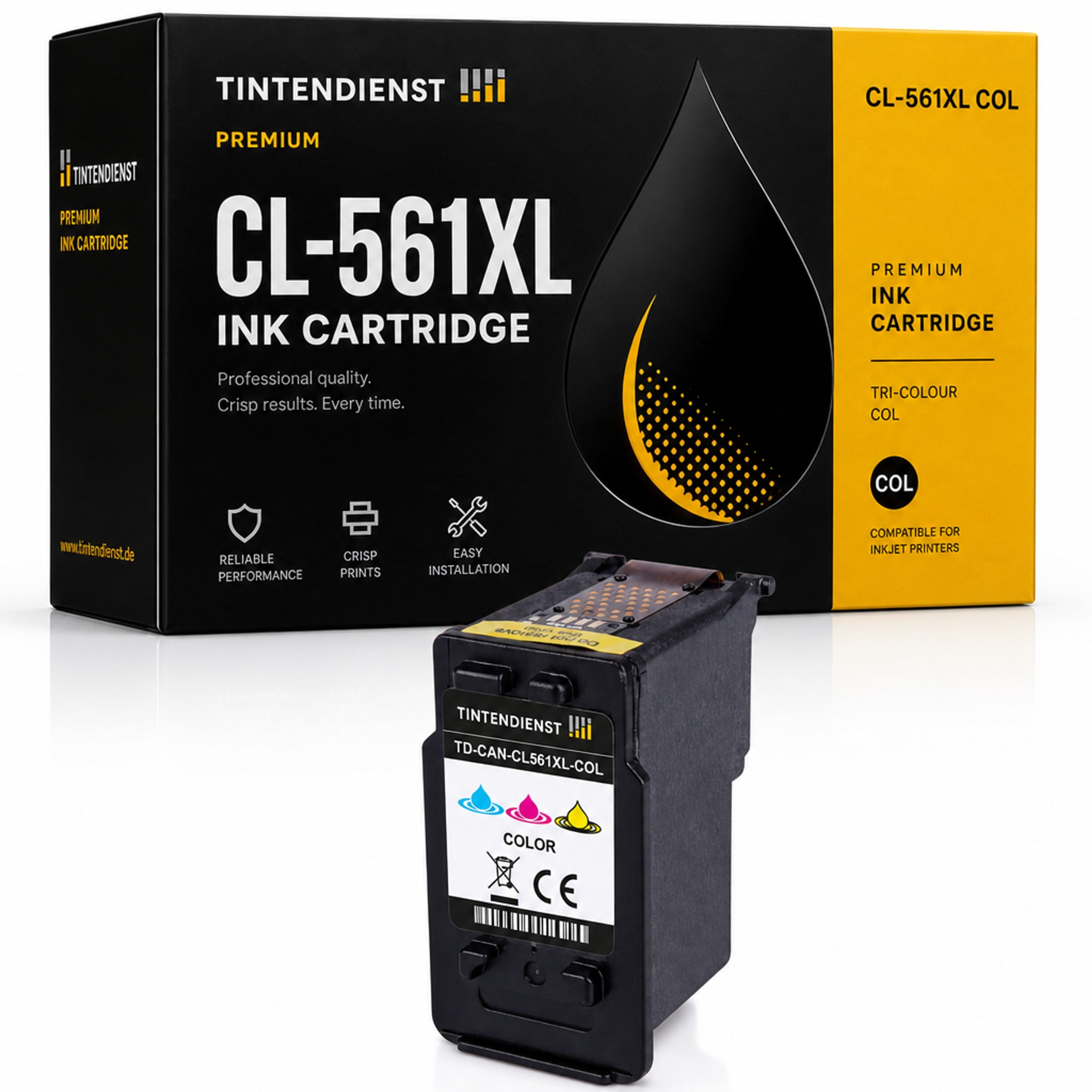 Druckerpatrone kompatibel zu Canon CL-561XL, color