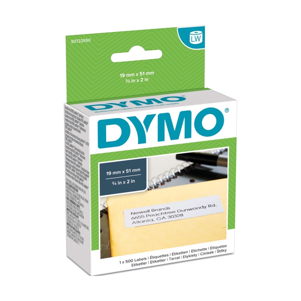 Original DYMO Etiketten S0722550 11355
