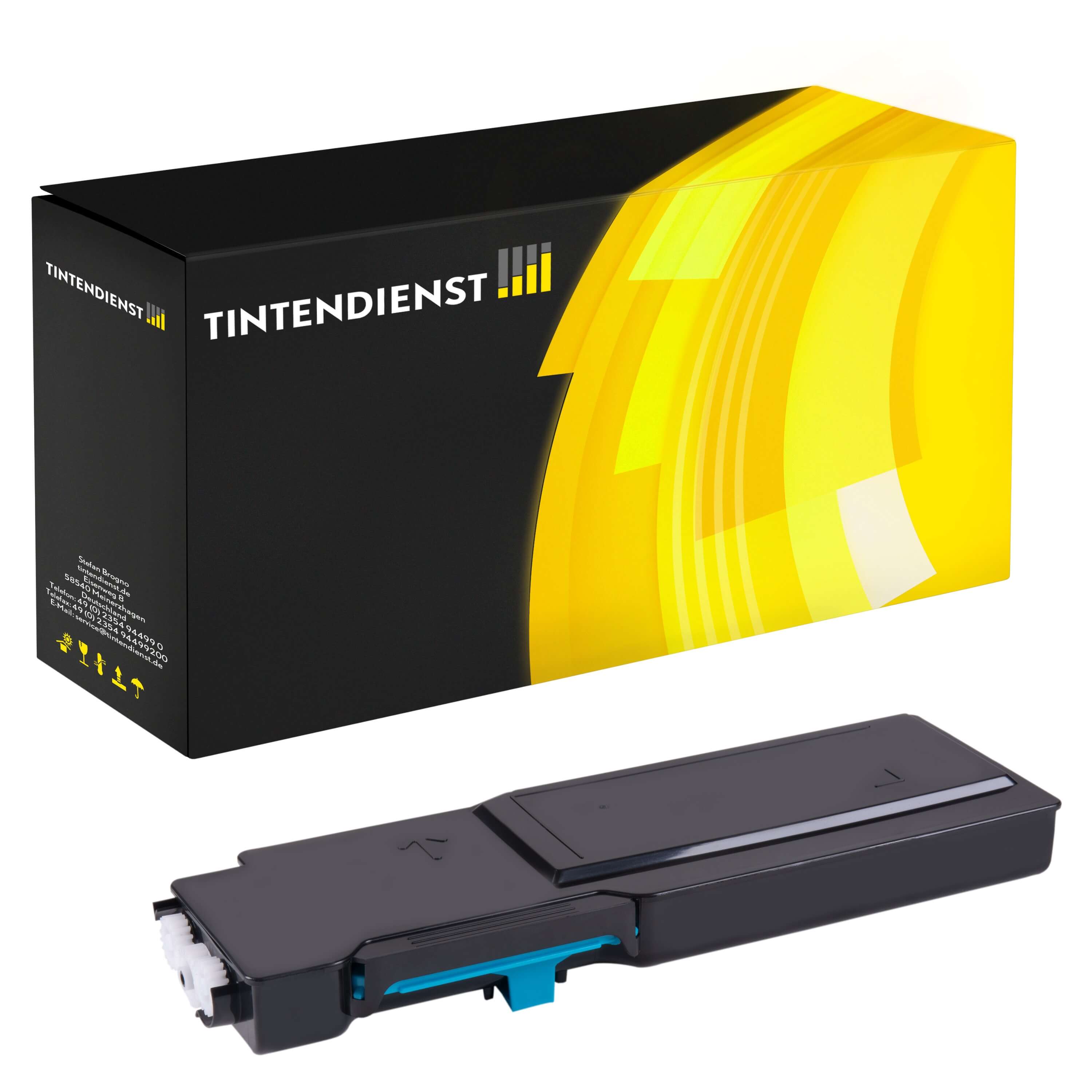 Toner kompatibel zu Dell TXM5D, cyan