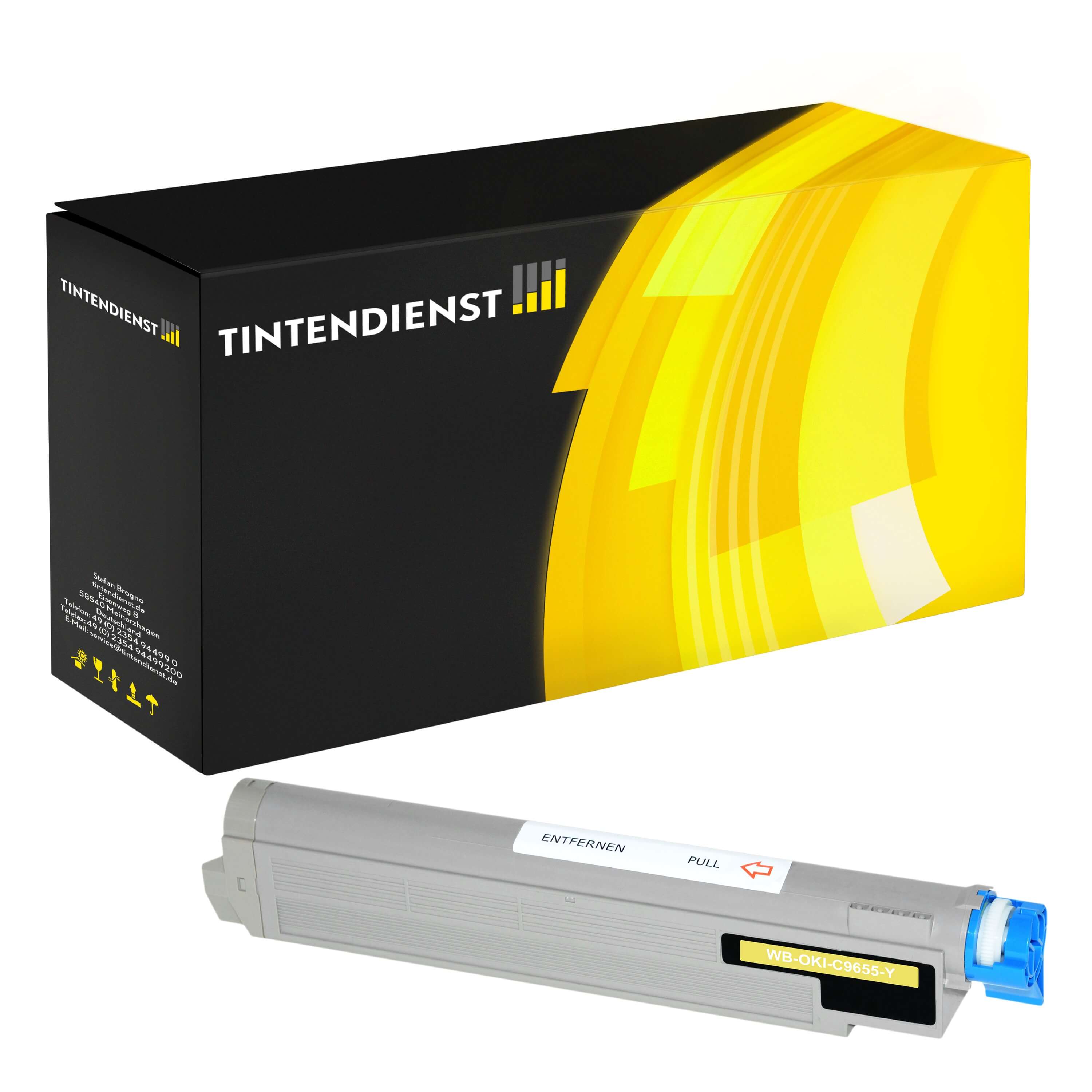 Tintendienst Toner OKI C9655 43837129 y