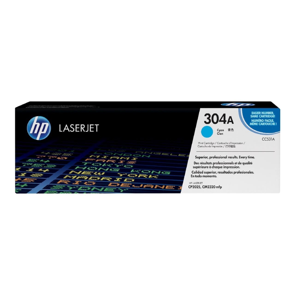 Original Toner für HP 304A CC531A