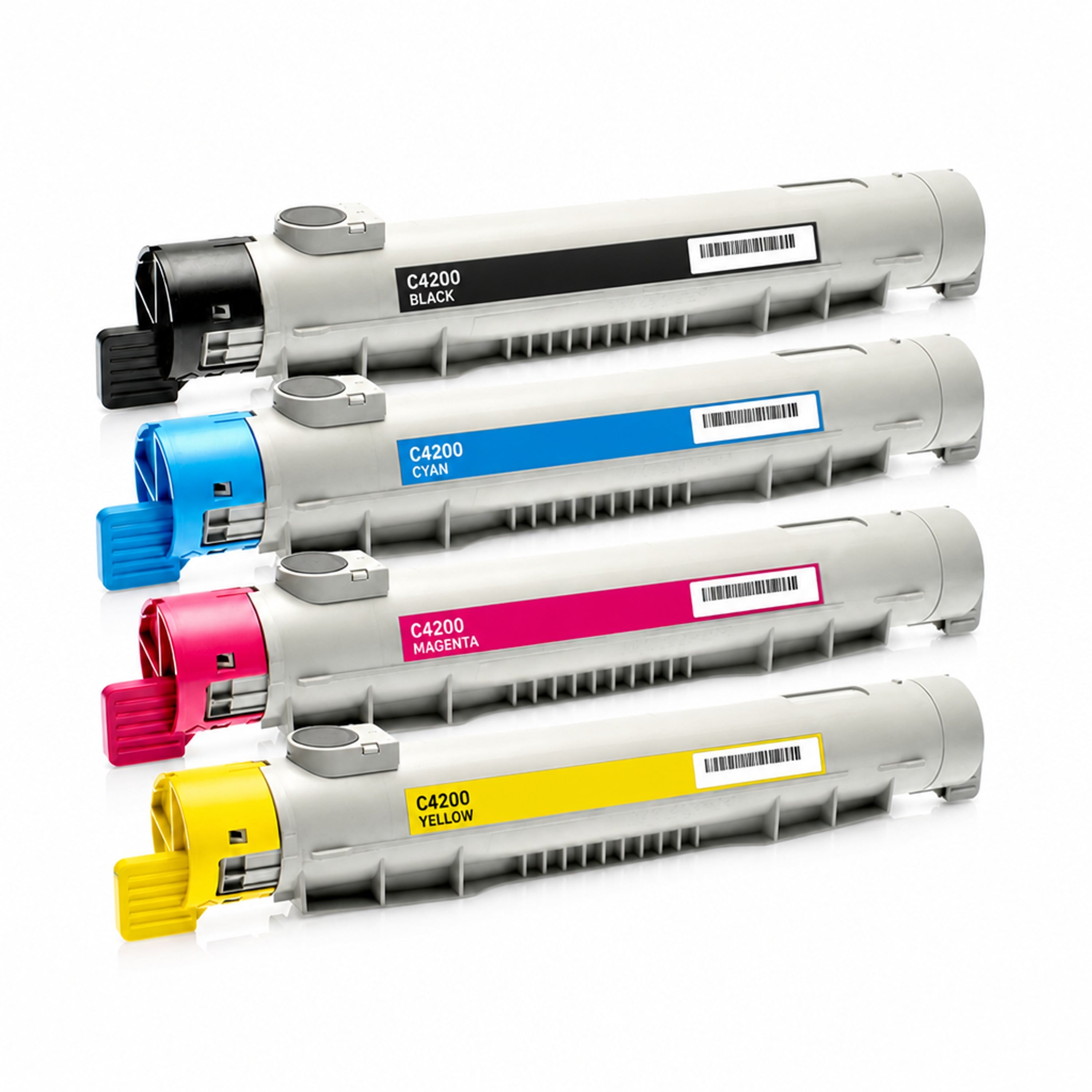 Multipack - Toner ersetzt Epson C13S050242, 4 Toner