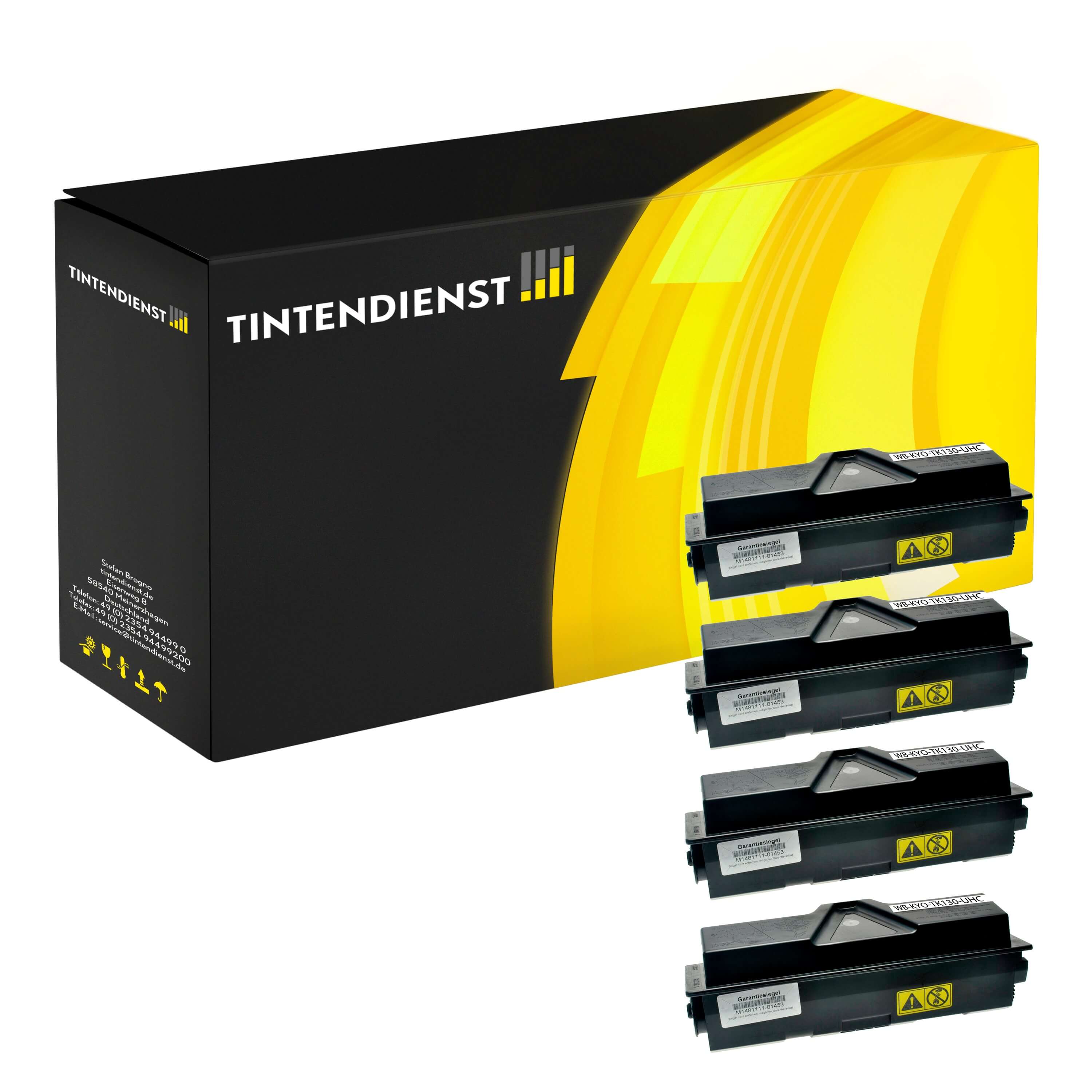Tintendienst Toner Kyocera TK130 UHC 1T02HS0EU0 bk