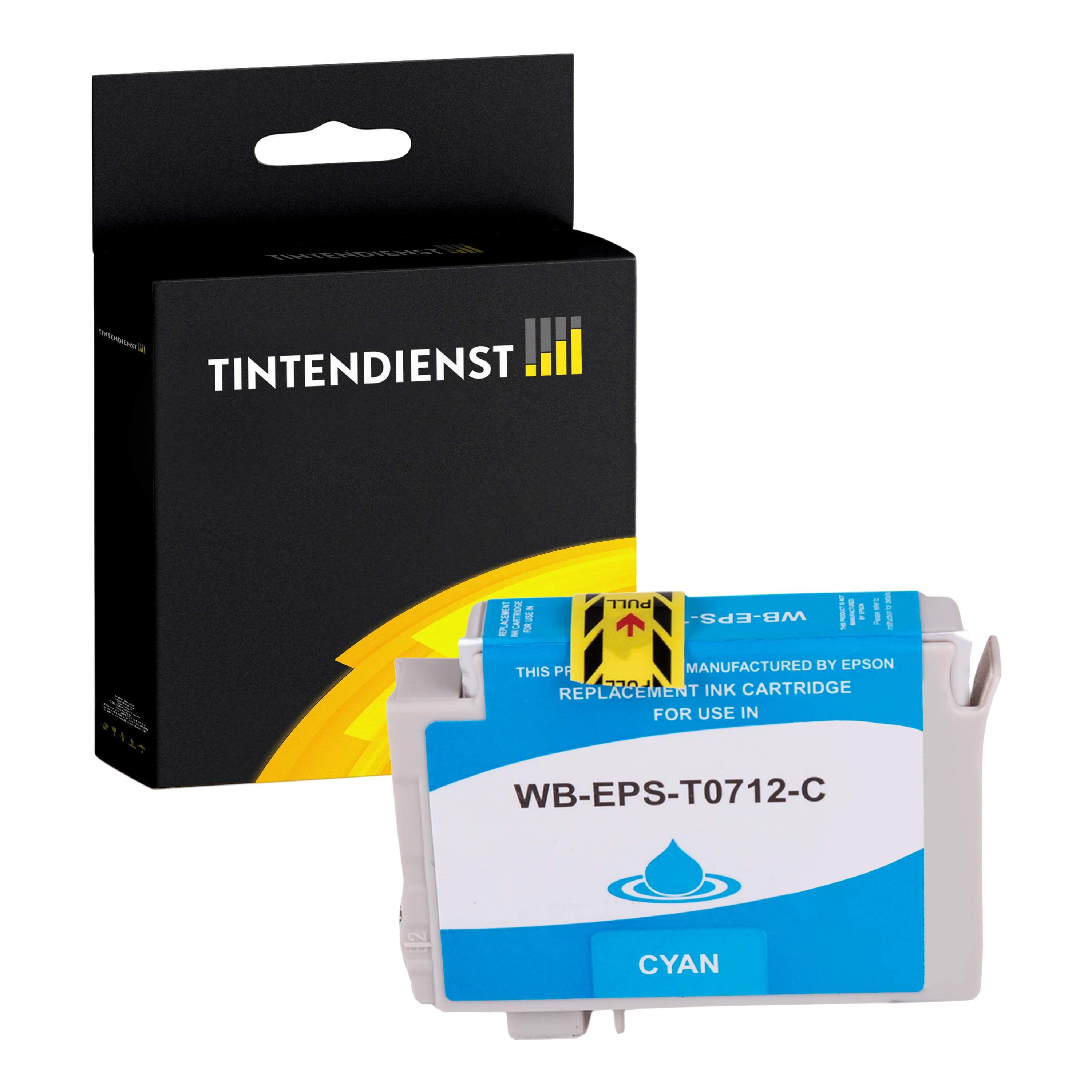 Tintendienst kompatibel für Epson Tintenpatrone C13T07144011 / T0714 Gelb