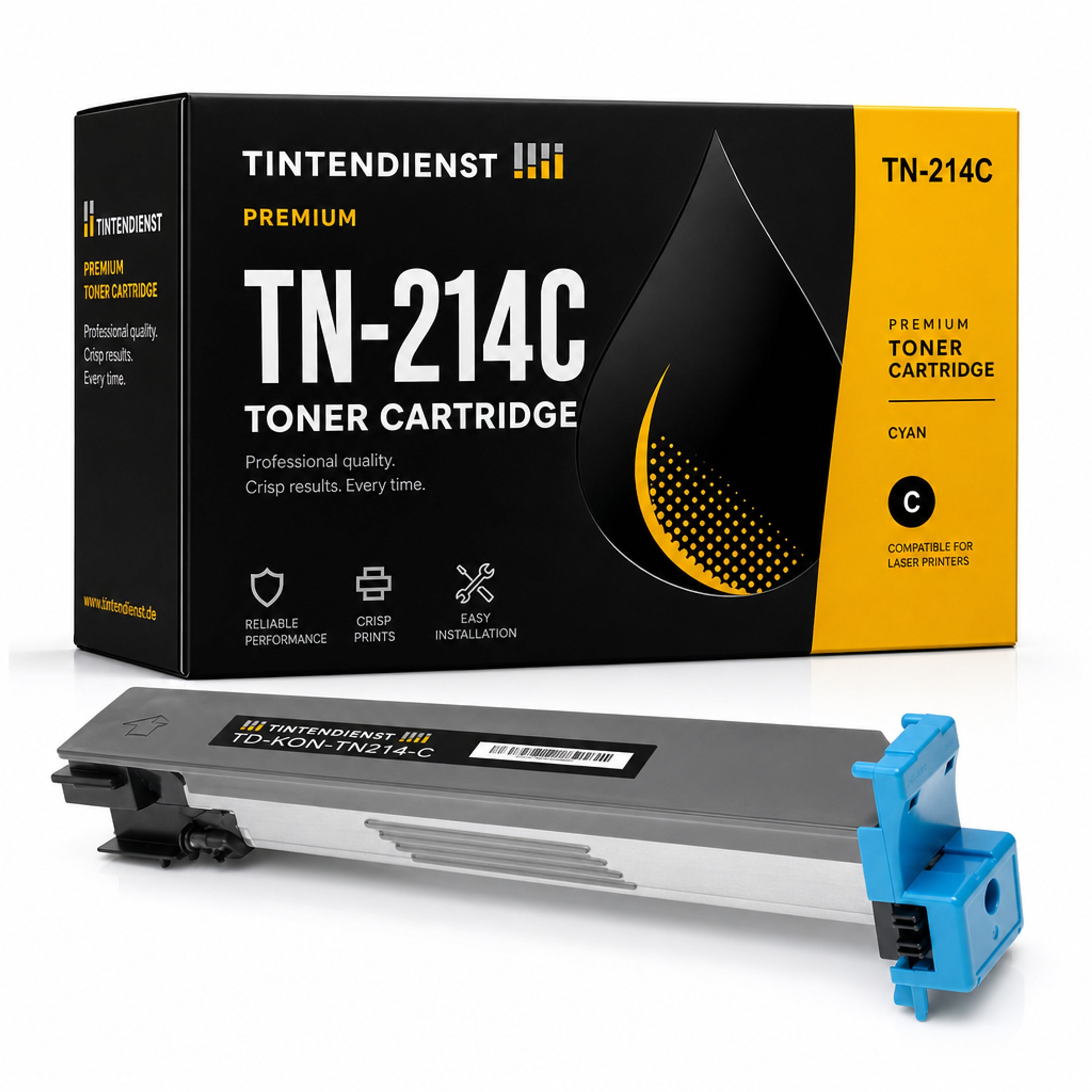 Toner kompatibel zu Konica Minolta TN-214C, cyan