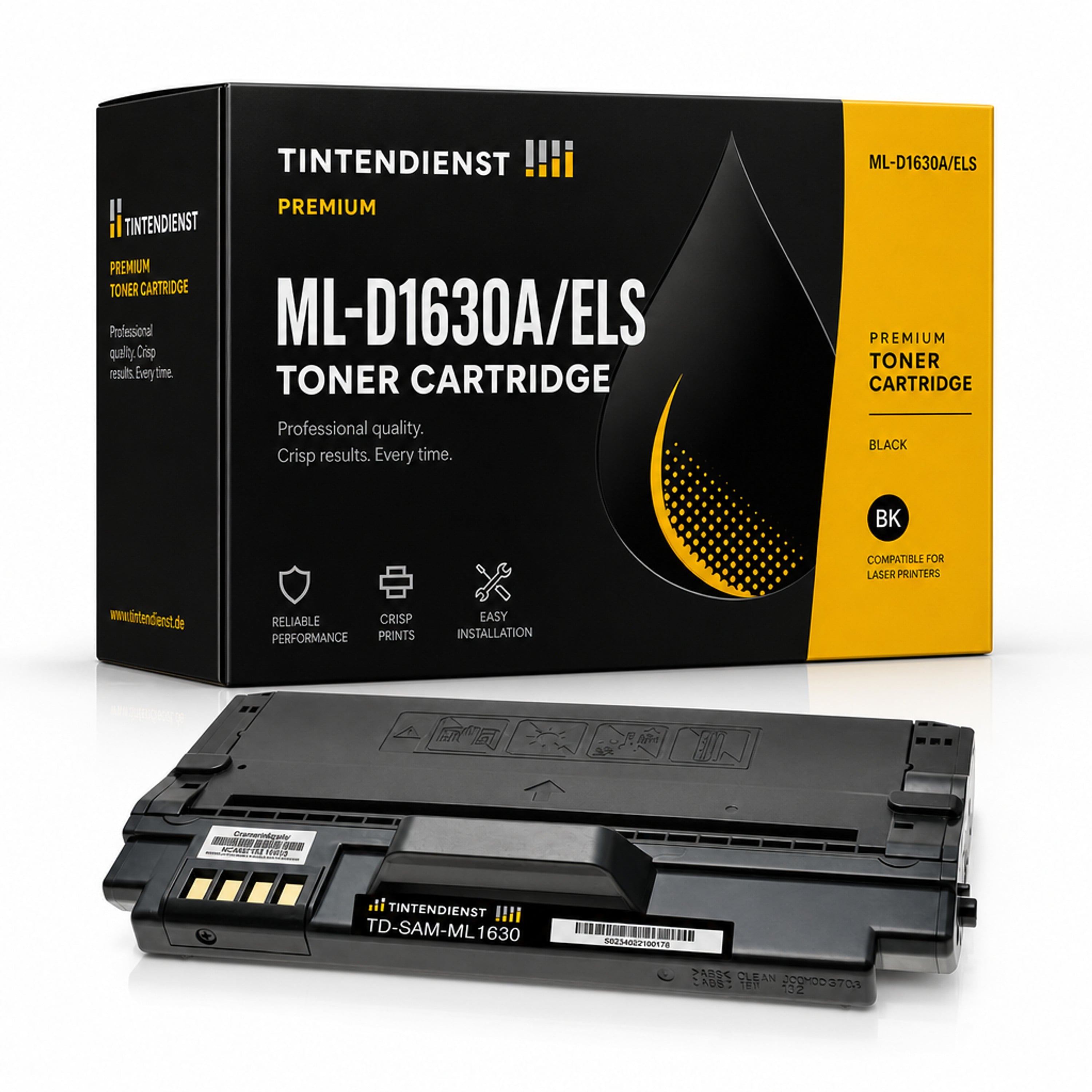 Toner kompatibel zu Samsung ML-D1630A/ELS, schwarz