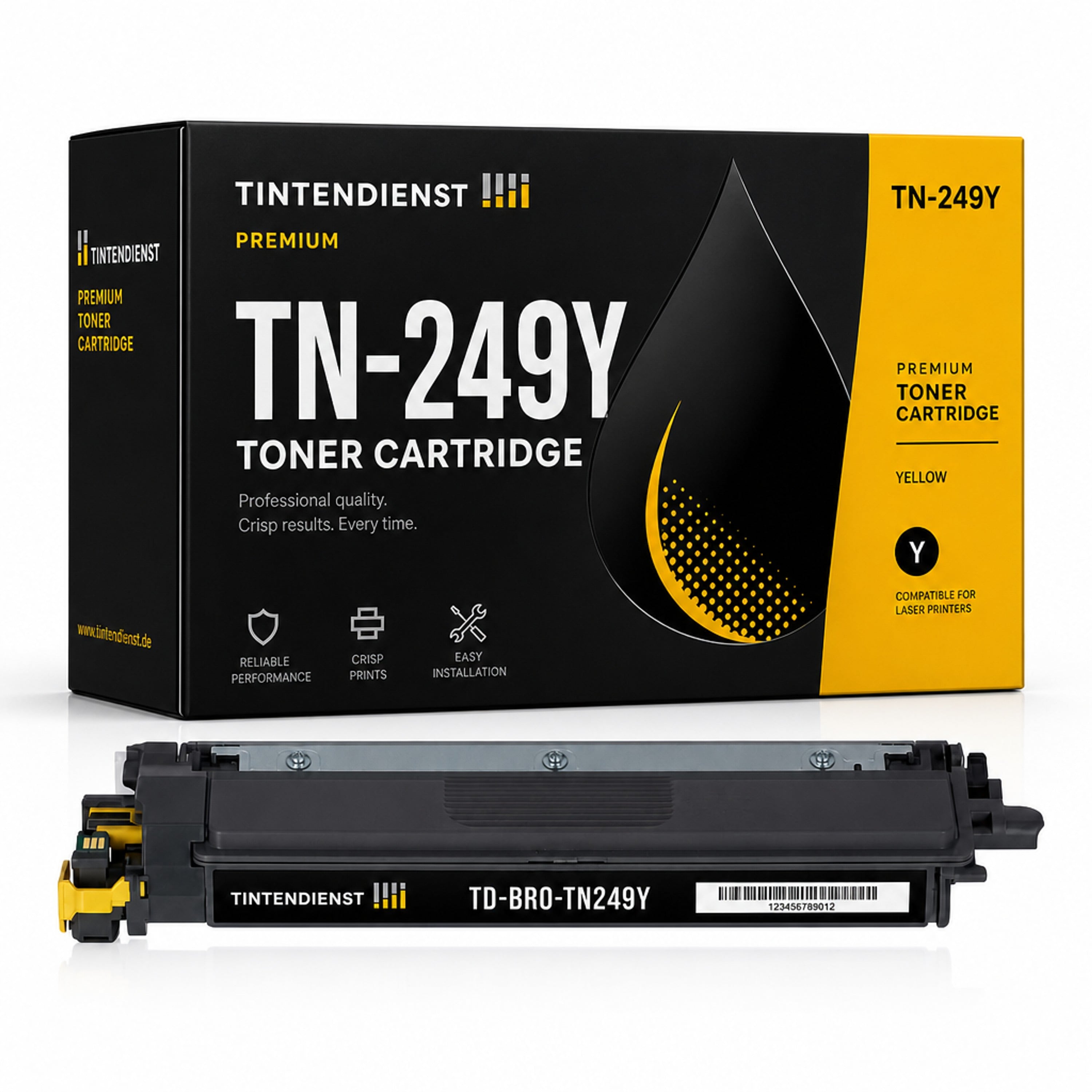 Toner kompatibel zu Brother TN-249Y, gelb