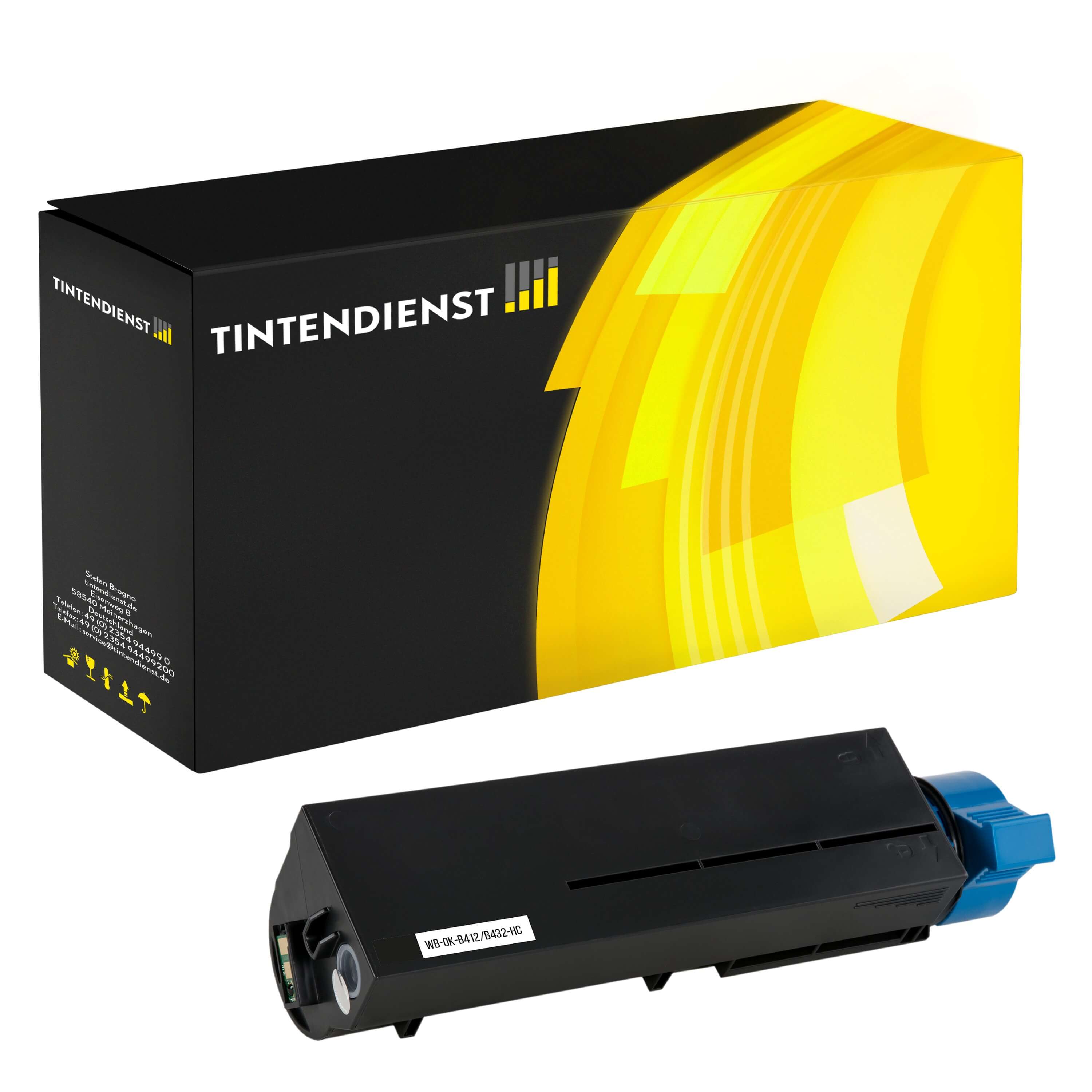 OKI 45807106 Toner schwarz – Tintendienst kompatibel
