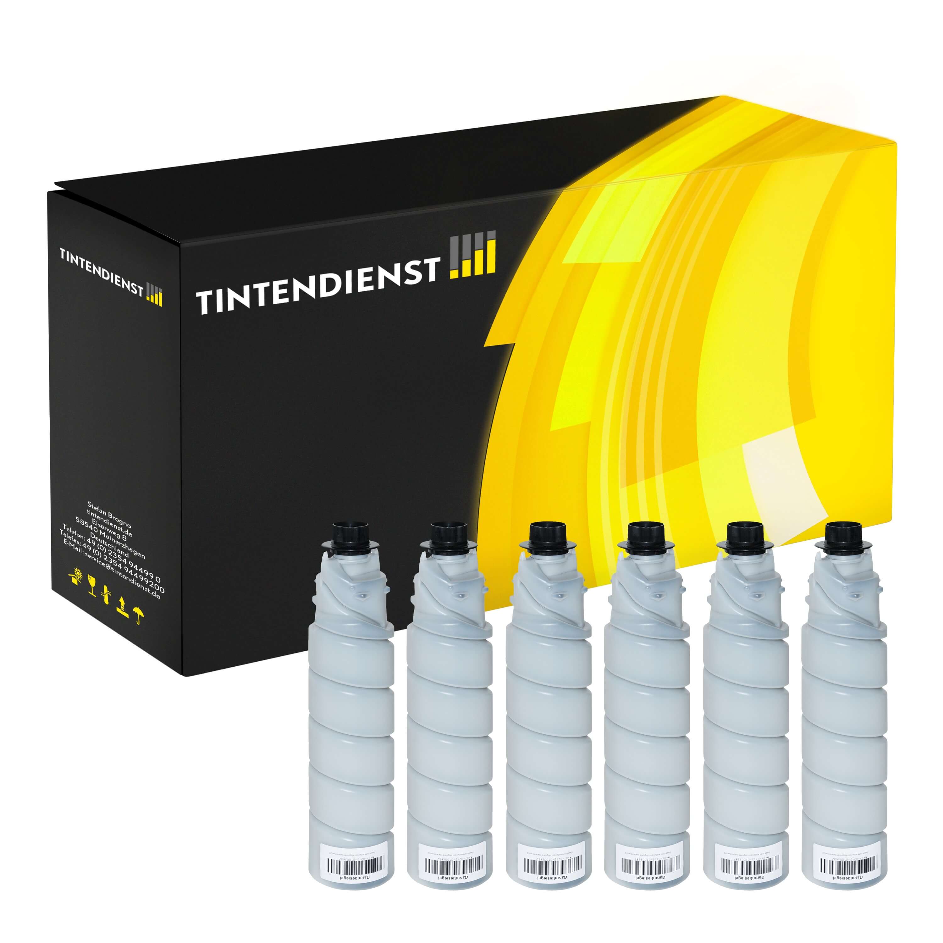 Set kompatibel zu Ricoh 885229, 6 Toner