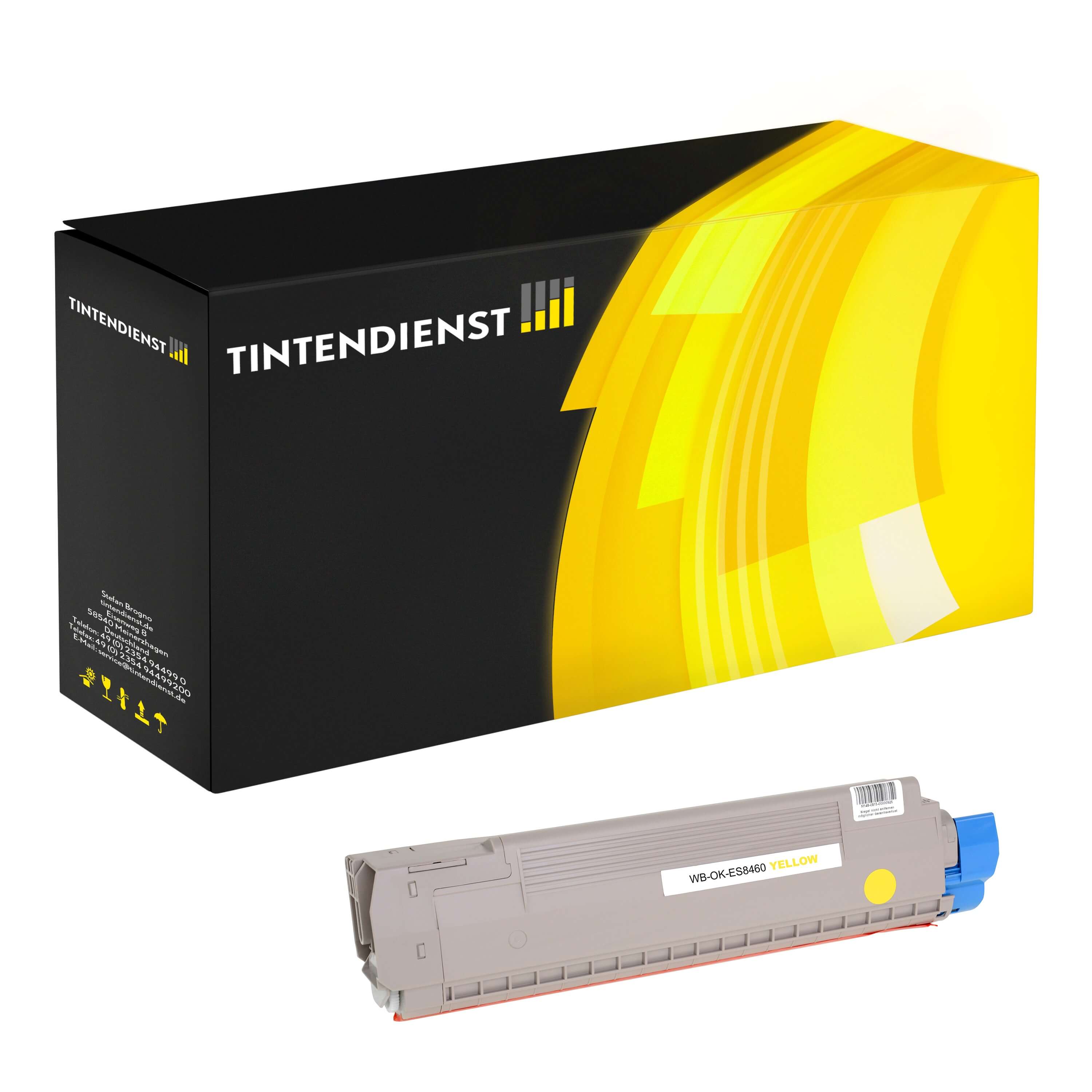 OKI 44059229 Toner gelb – Tintendienst kompatibel