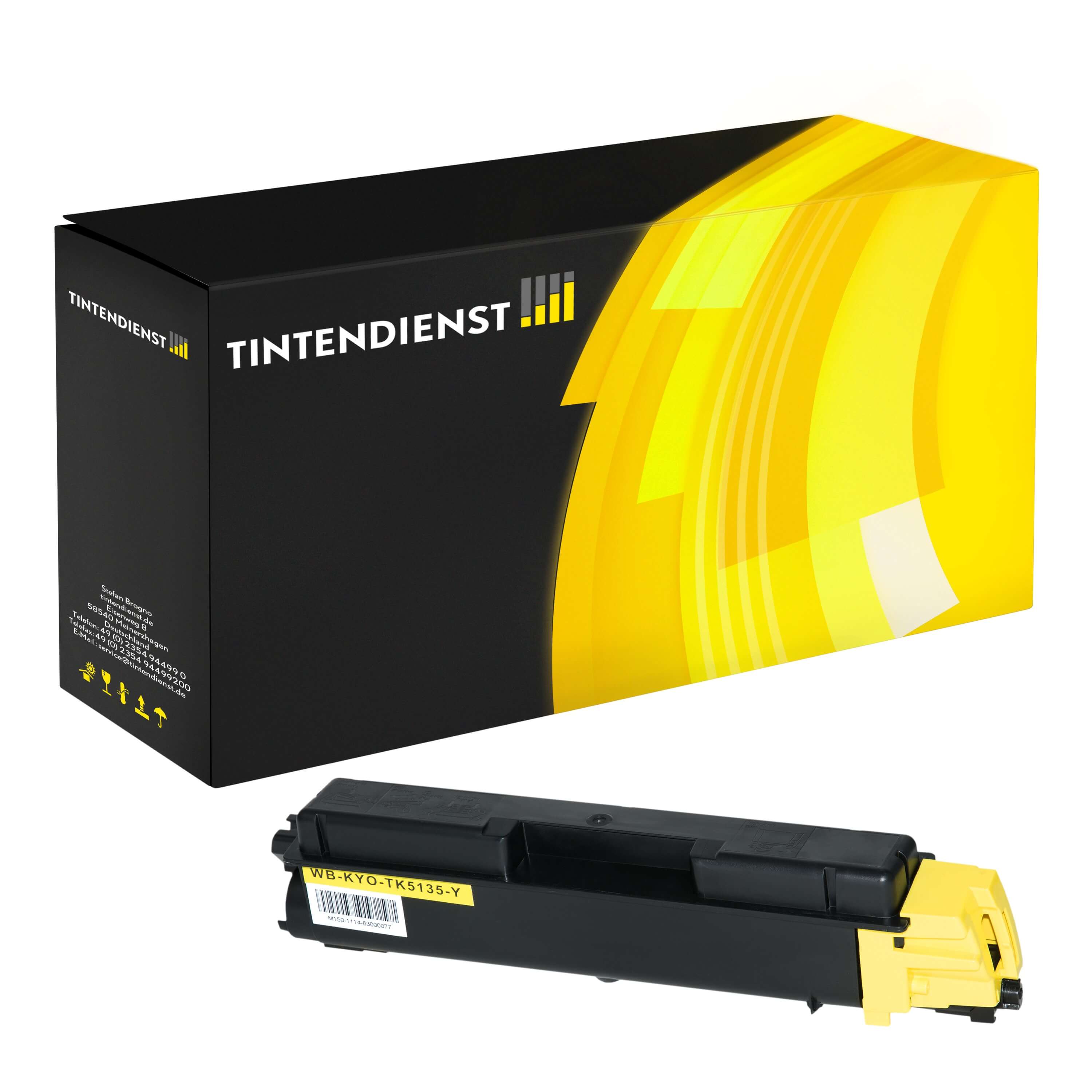 Toner kompatibel zu Kyocera TK-5135Y, gelb