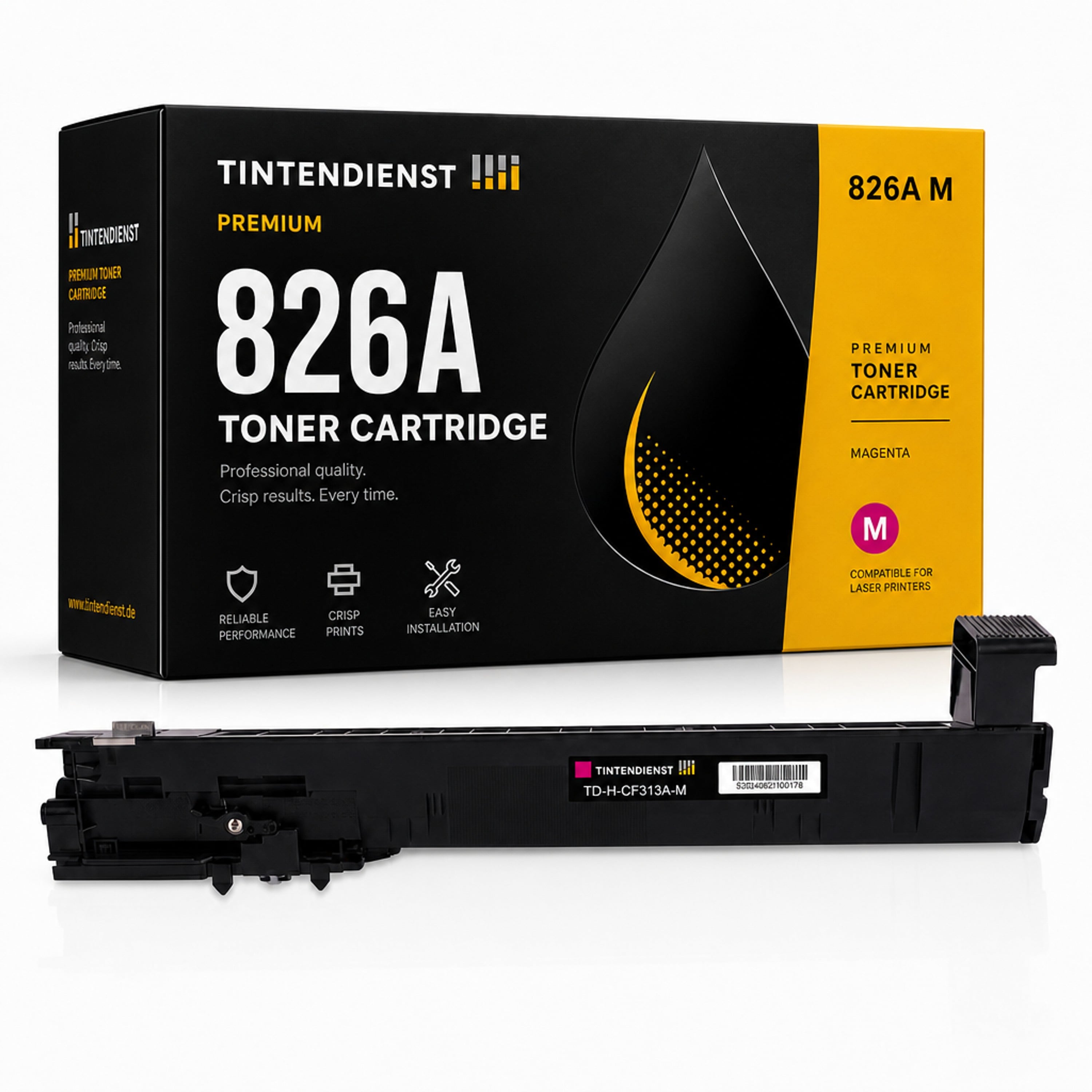 Toner kompatibel zu HP 826A, magenta
