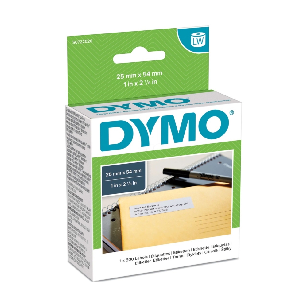 Original DYMO Etiketten S0722520 11352