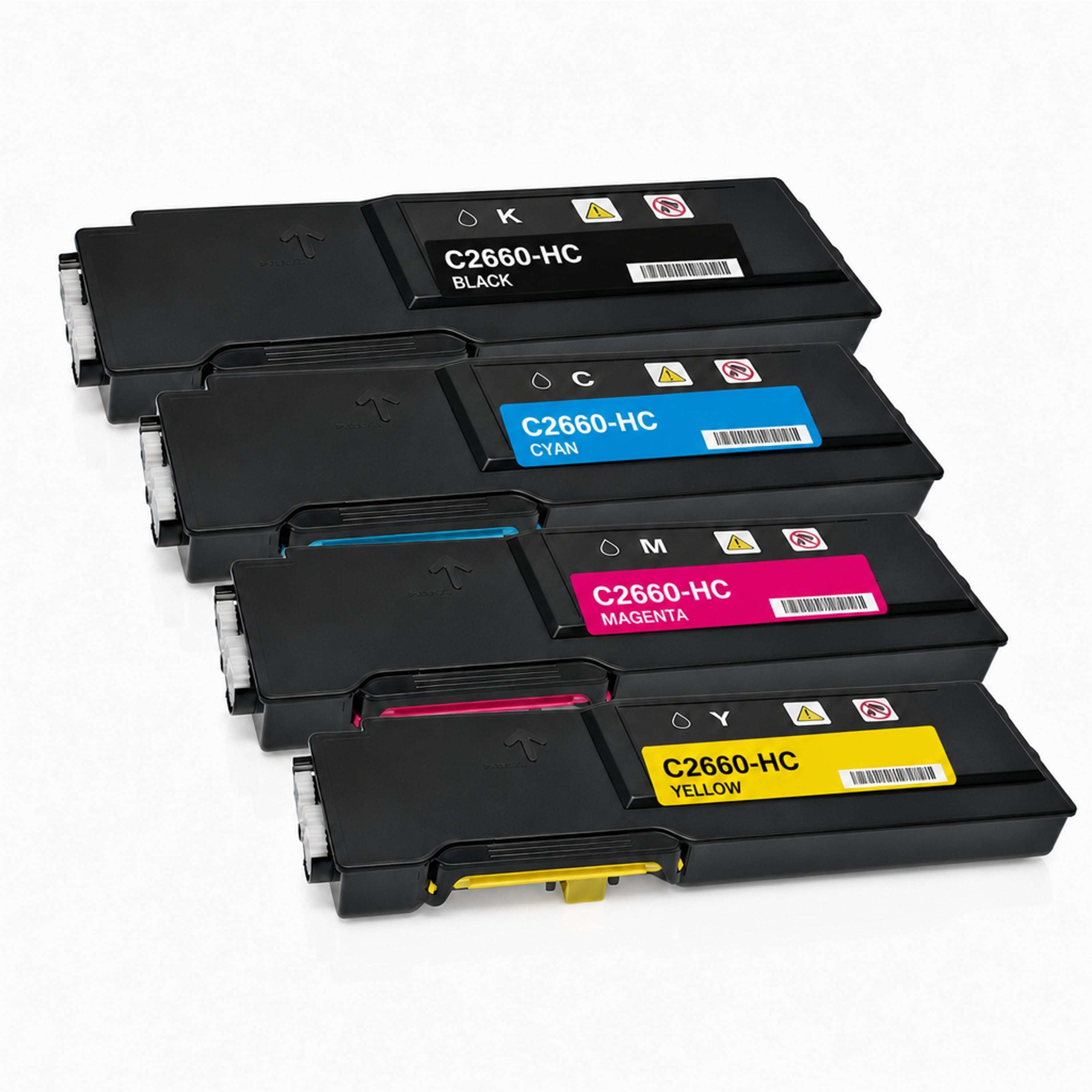 Multipack - Toner ersetzt Dell 593-BBBM, 4 Toner