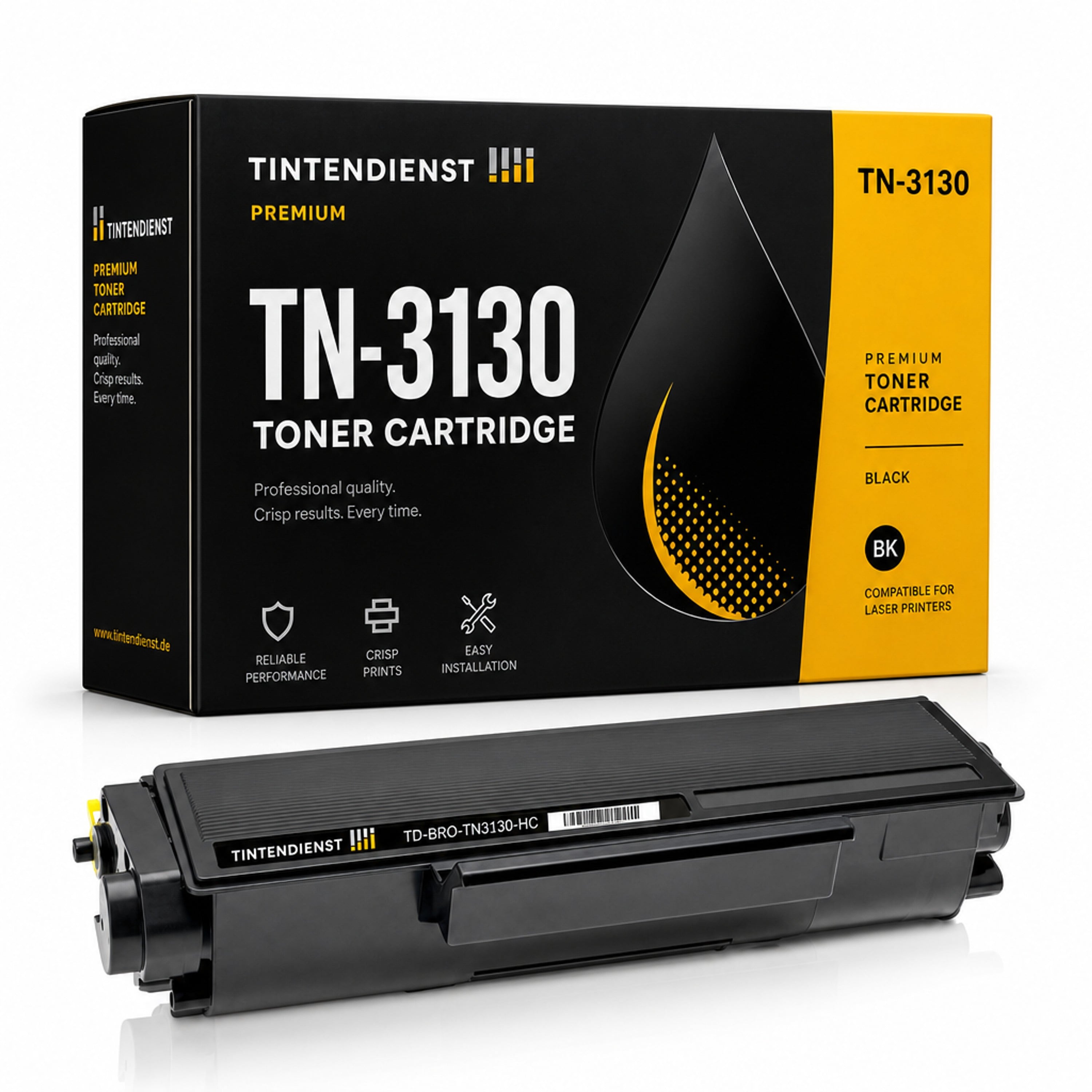 Toner kompatibel zu Brother TN-3130, schwarz