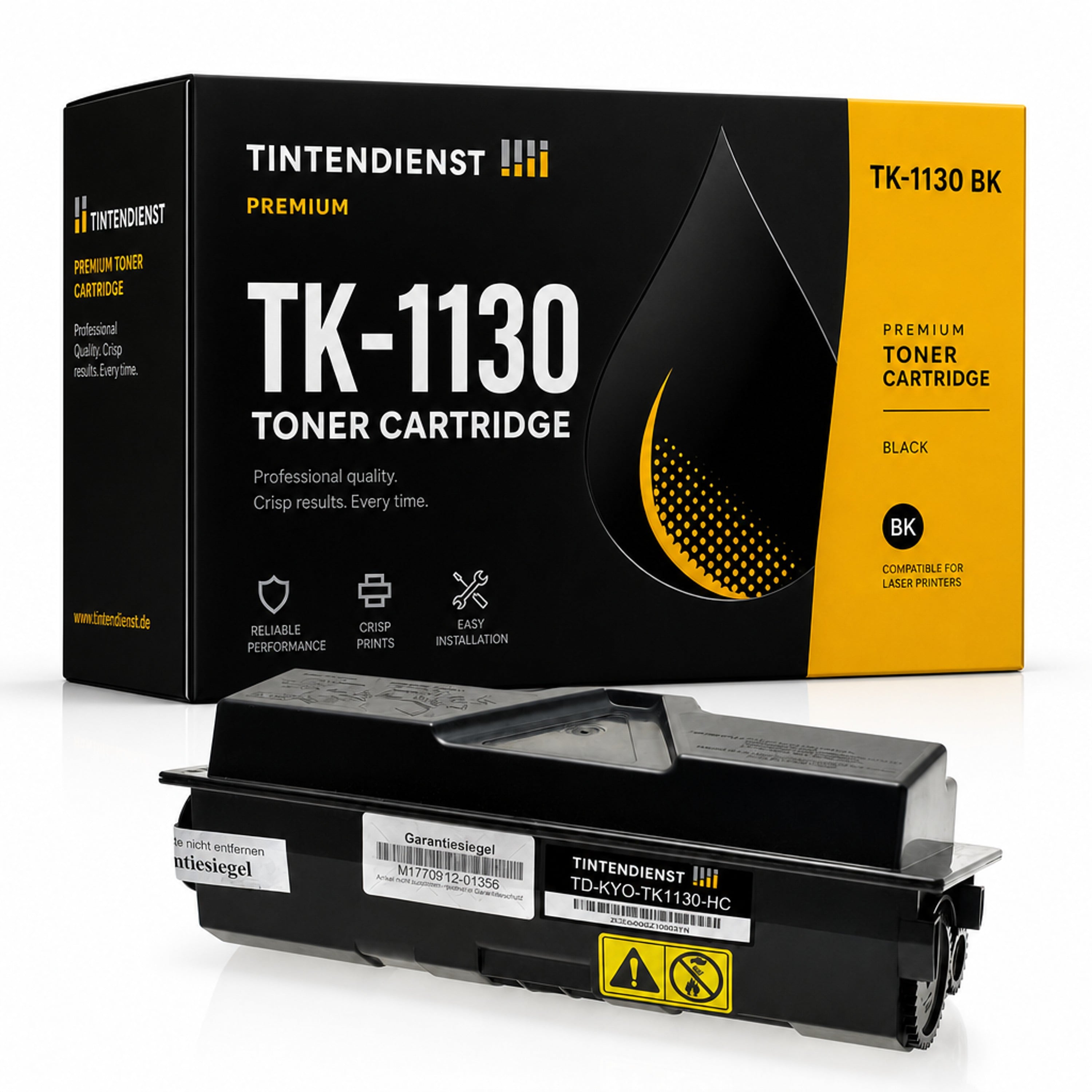Toner kompatibel zu Kyocera TK-1130, schwarz