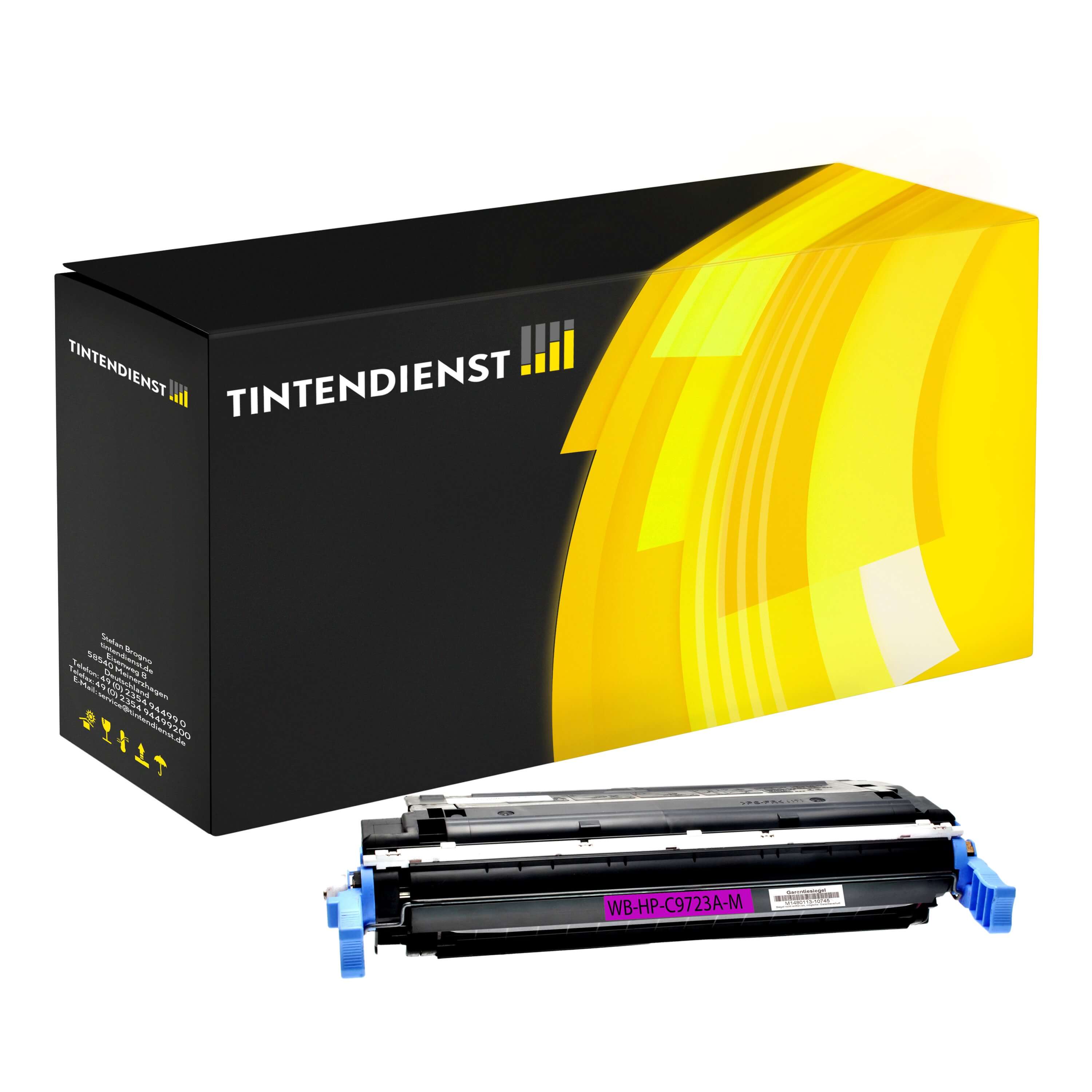 Toner kompatibel zu HP 641A, magenta
