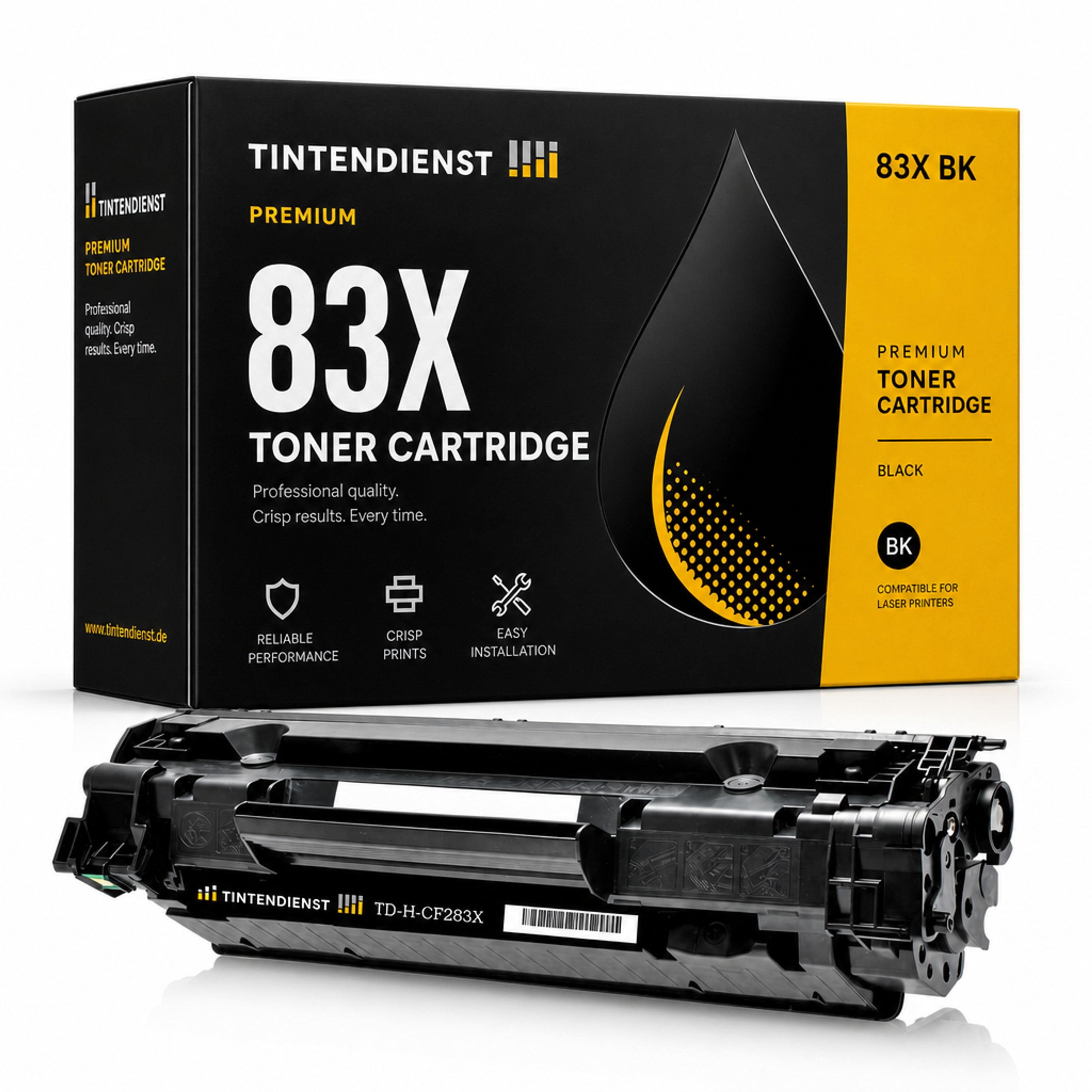 Toner kompatibel zu HP 83X, schwarz