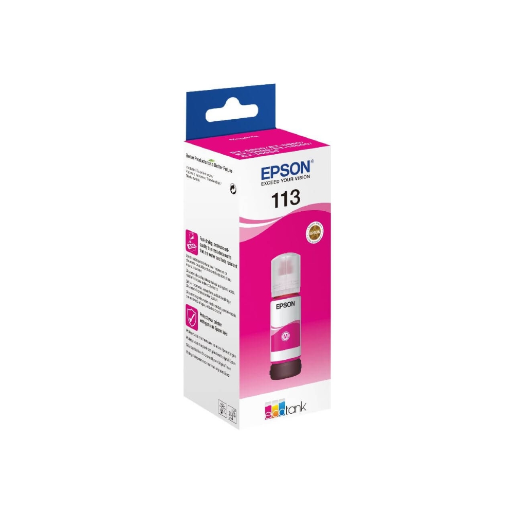 Original Epson Tintenpatrone C13T06B340 / 113 Magenta