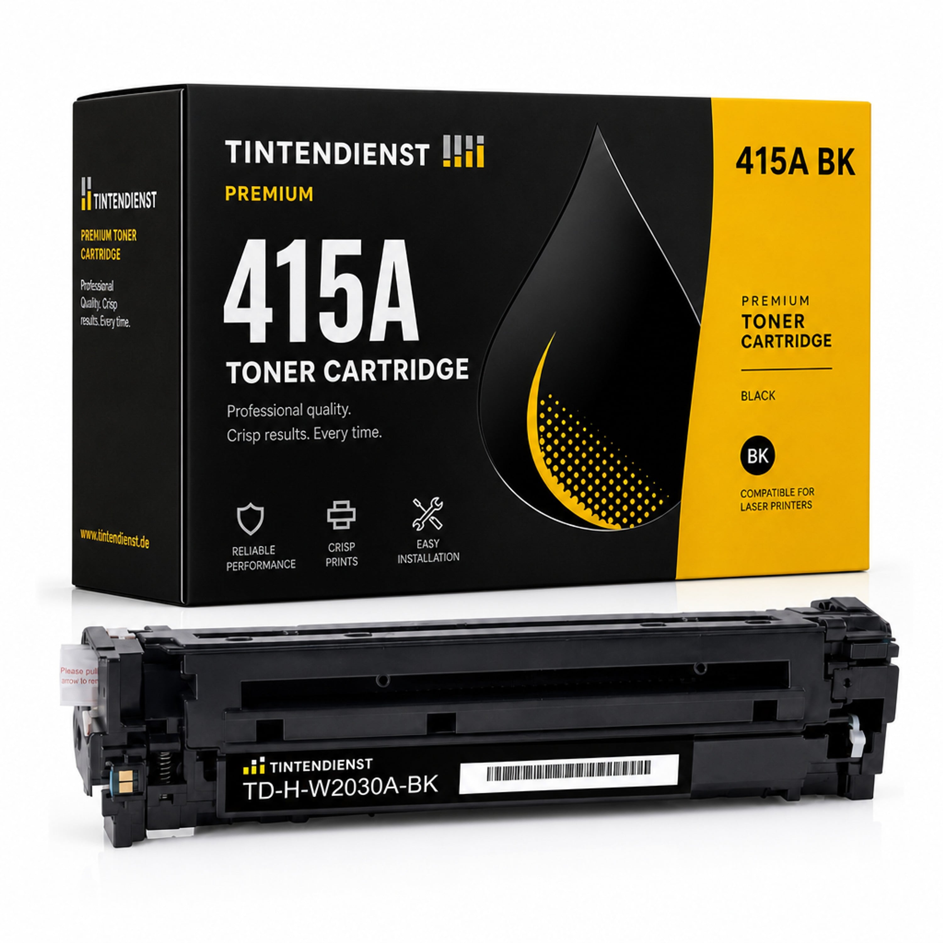 Toner kompatibel zu HP 415A, schwarz